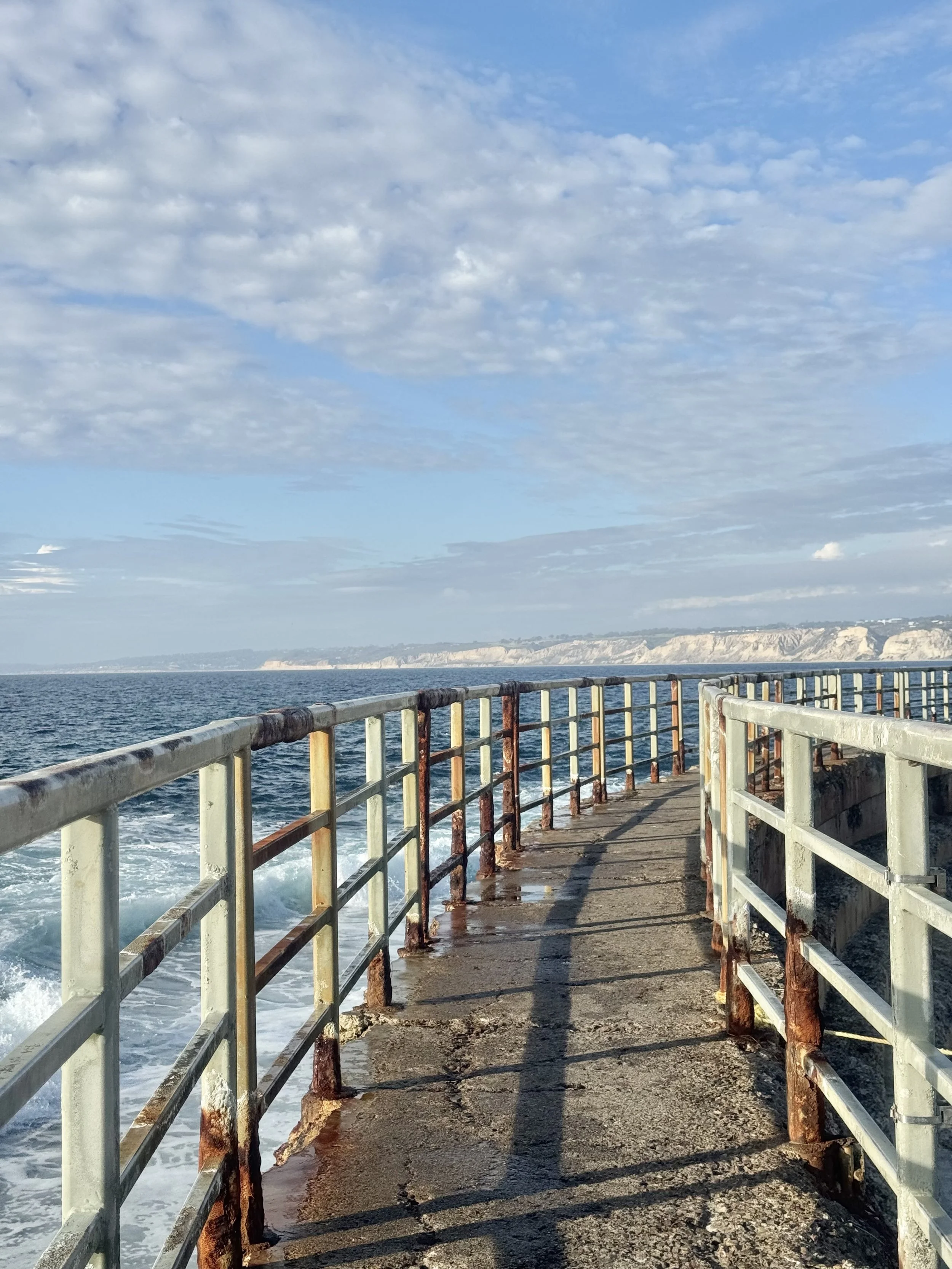 La Jolla Cove Seawall View