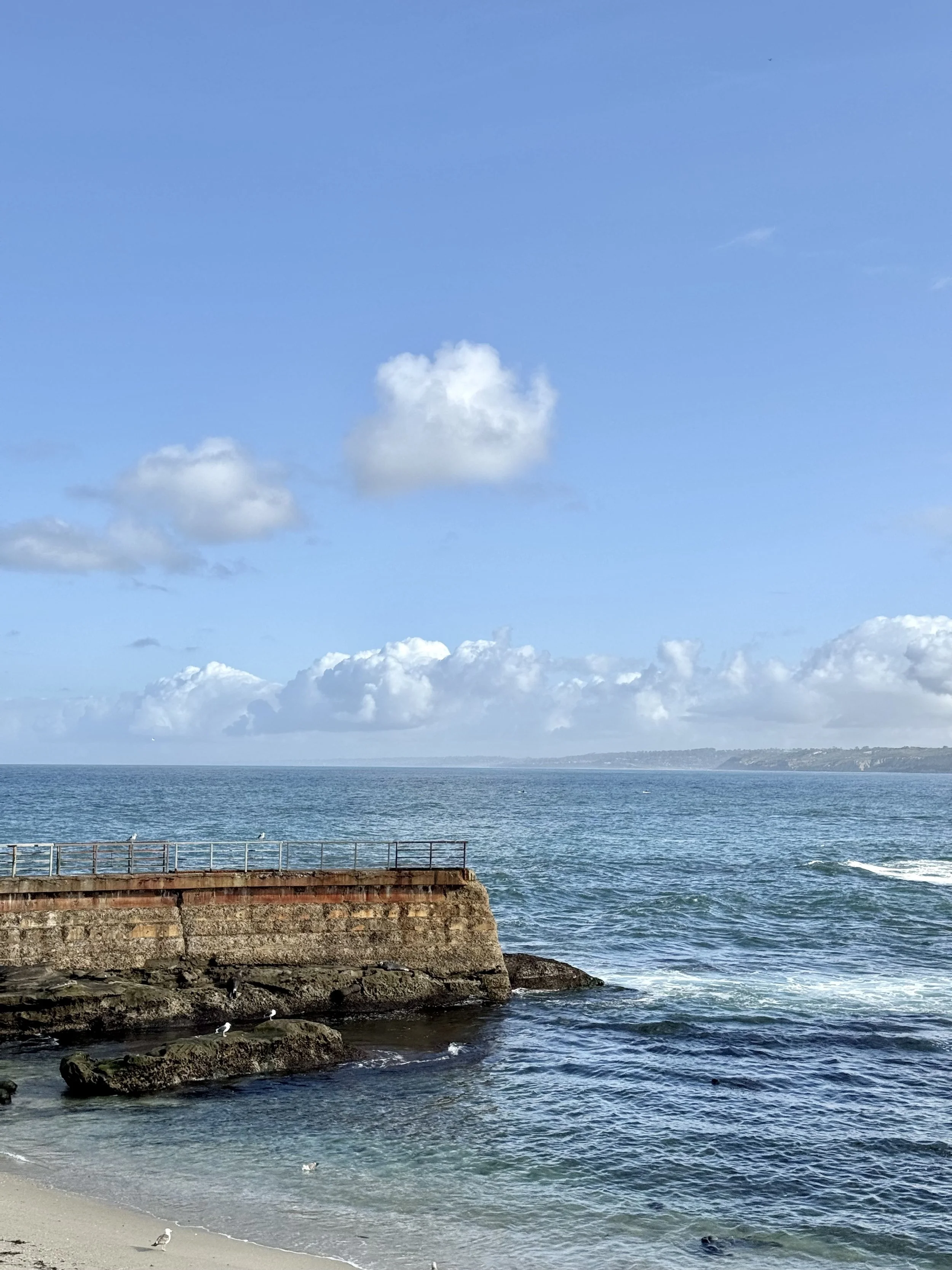 La Jolla Cove Seawall