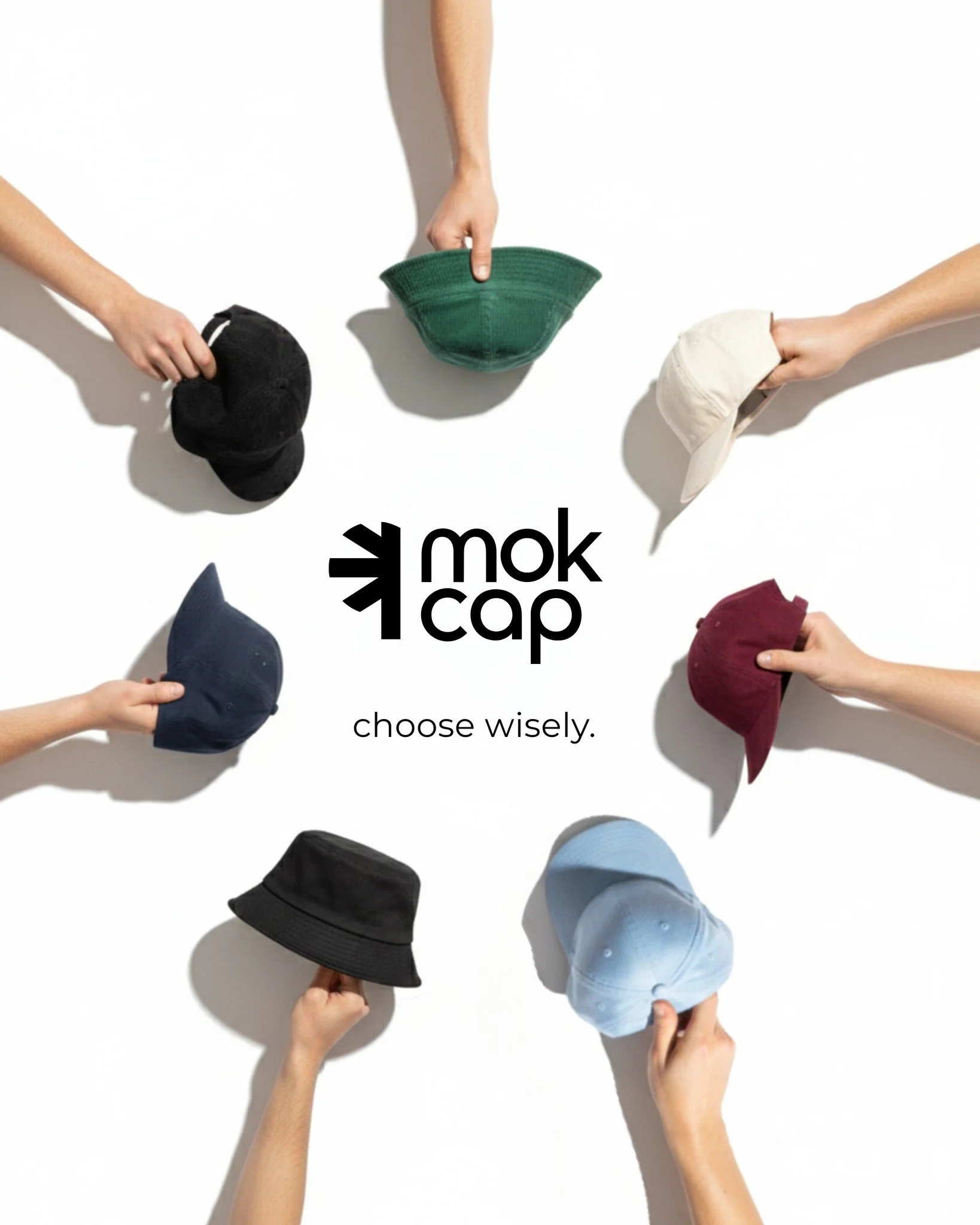 En Mokcap no solo vendemos gorras, creamos identidad. Cada pieza acompa&ntilde;a tu marca, tu proyecto, tu historia. 🧢 
Porque no se trata solo de llevar una gorra, se trata de mostrar qui&eacute;n eres. 💡