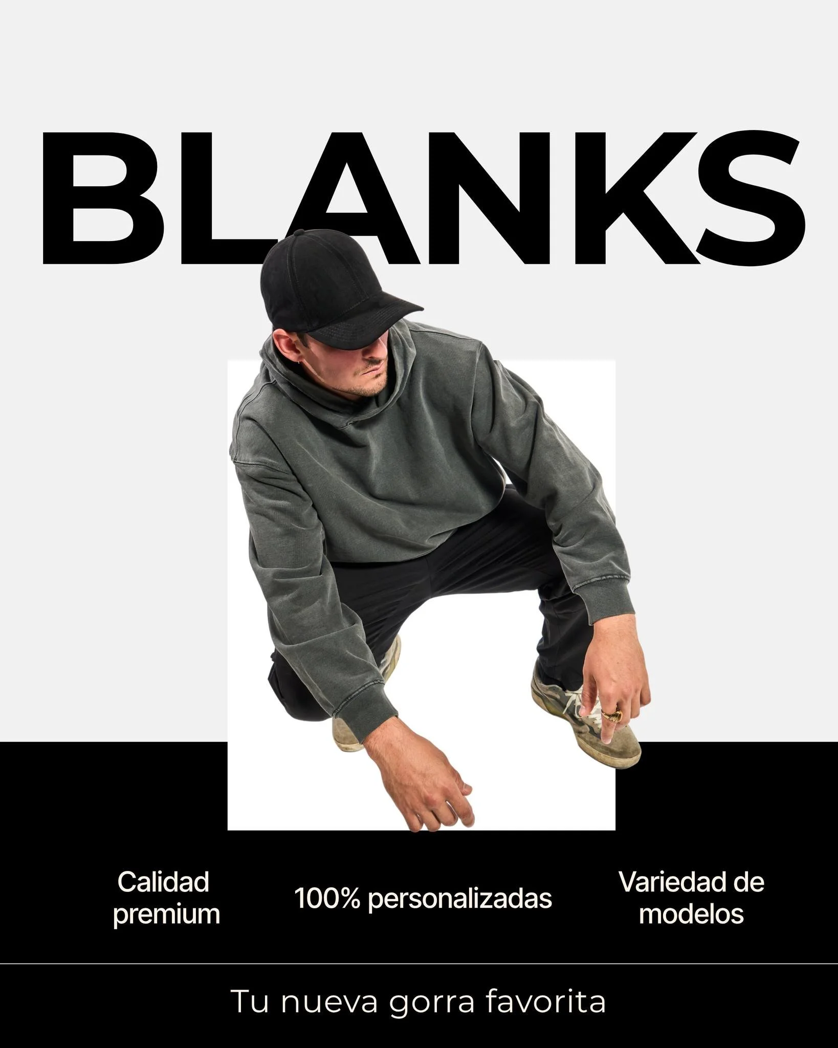 Descubre nuestras gorras blank, listas para personalizar o usar en tu d&iacute;a a d&iacute;a.
Hechas en M&eacute;xico con telas de alta calidad, disponibles en diferentes modelos y siluetas.
💬 Cotiza tu pedido y lleva tu proyecto al siguiente nivel