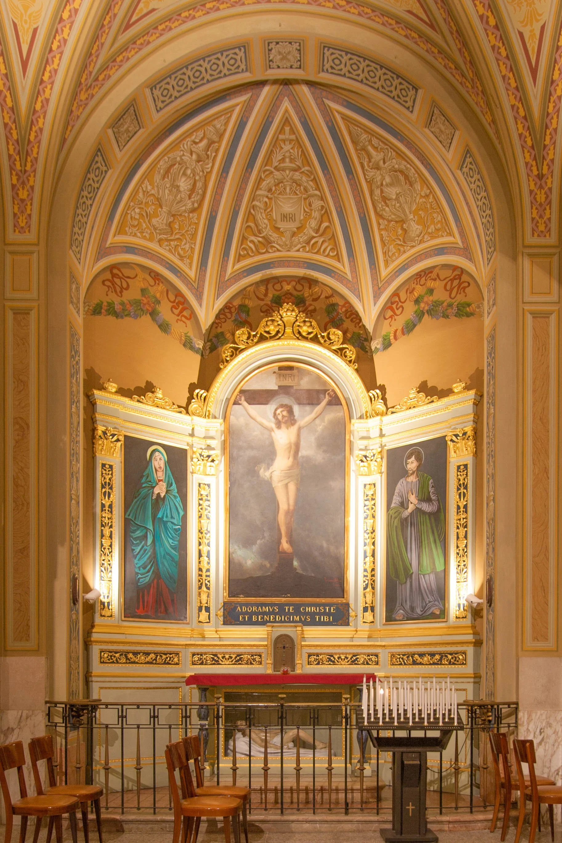 Cappella del Crocefisso della Basilica dei Santi Antonio abate e Francesca Cabrini di Sant'Angelo Lodigiano