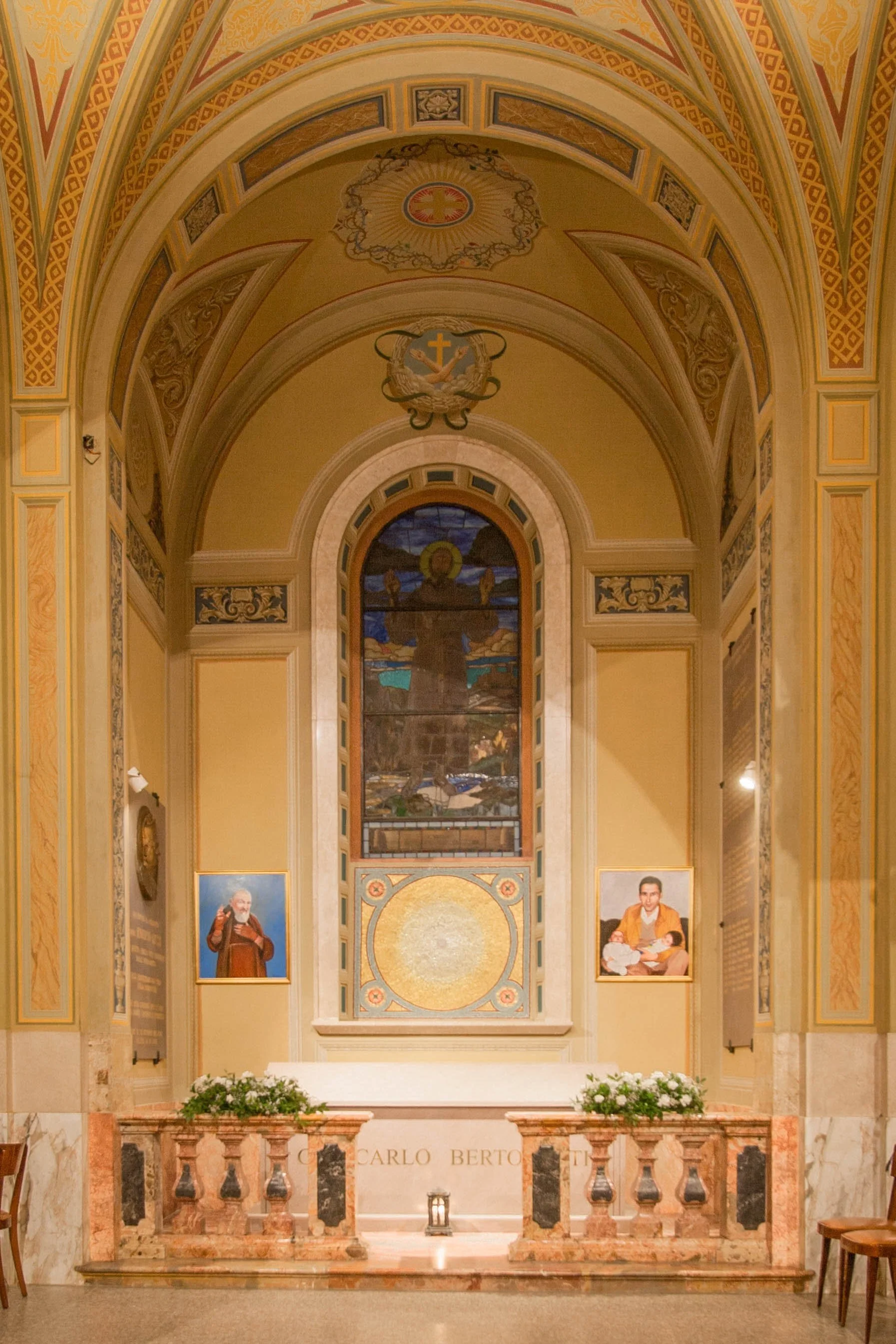 Cappella del Servo di Dio Giancarlo Bertolotti della Basilica dei Santi Antonio abate e Francesca Cabrini di Sant'Angelo Lodigiano