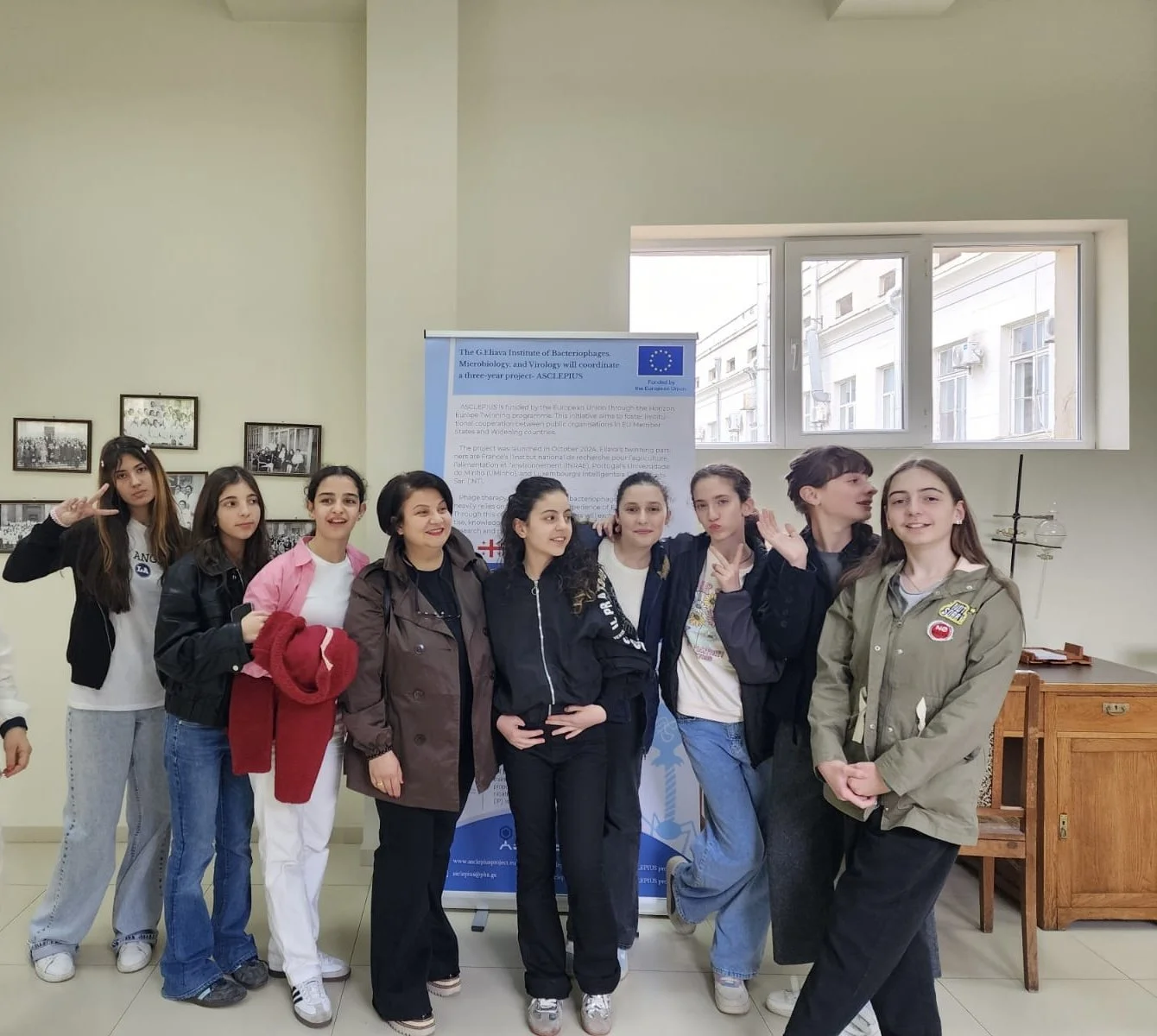 Inspiring Curiosity: Another Student Visit to the Eliava Institute