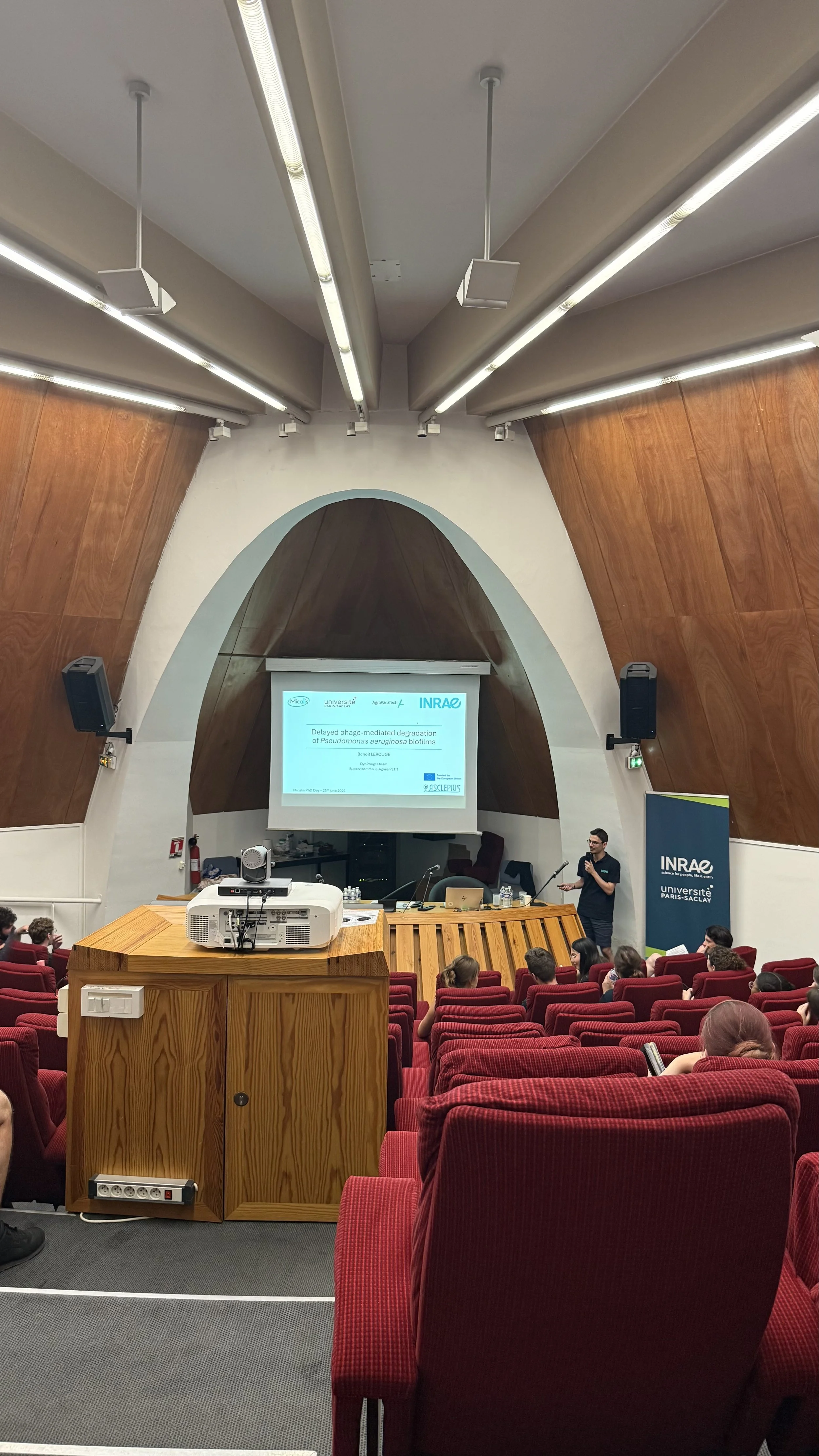 ASCLEPIUS Early-Career Researcher Presents at Micalis PhD Day 2026