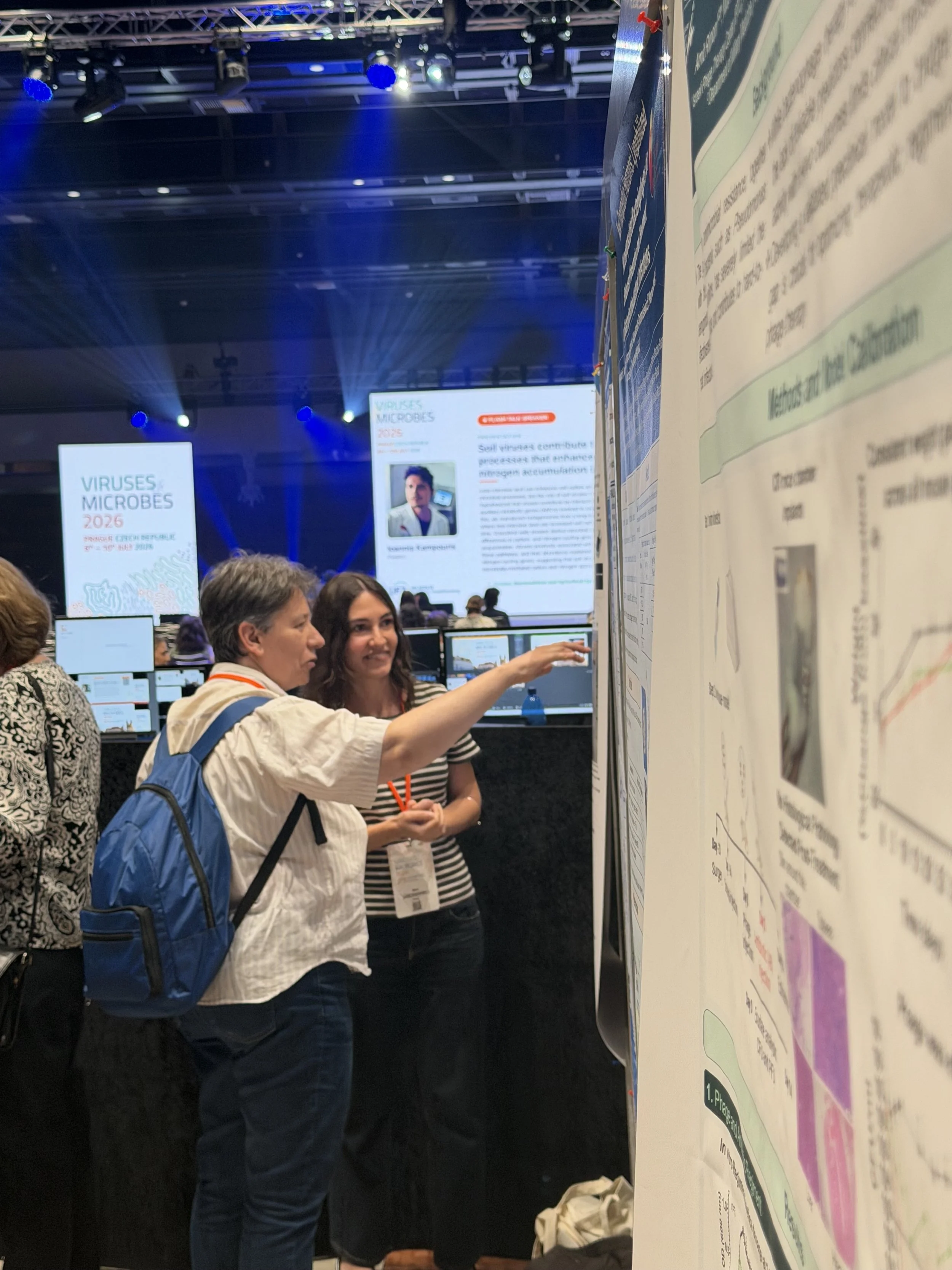 ASCLEPIUS Early-Career Researcher Presents Poster at Viruses of Microbes 2026