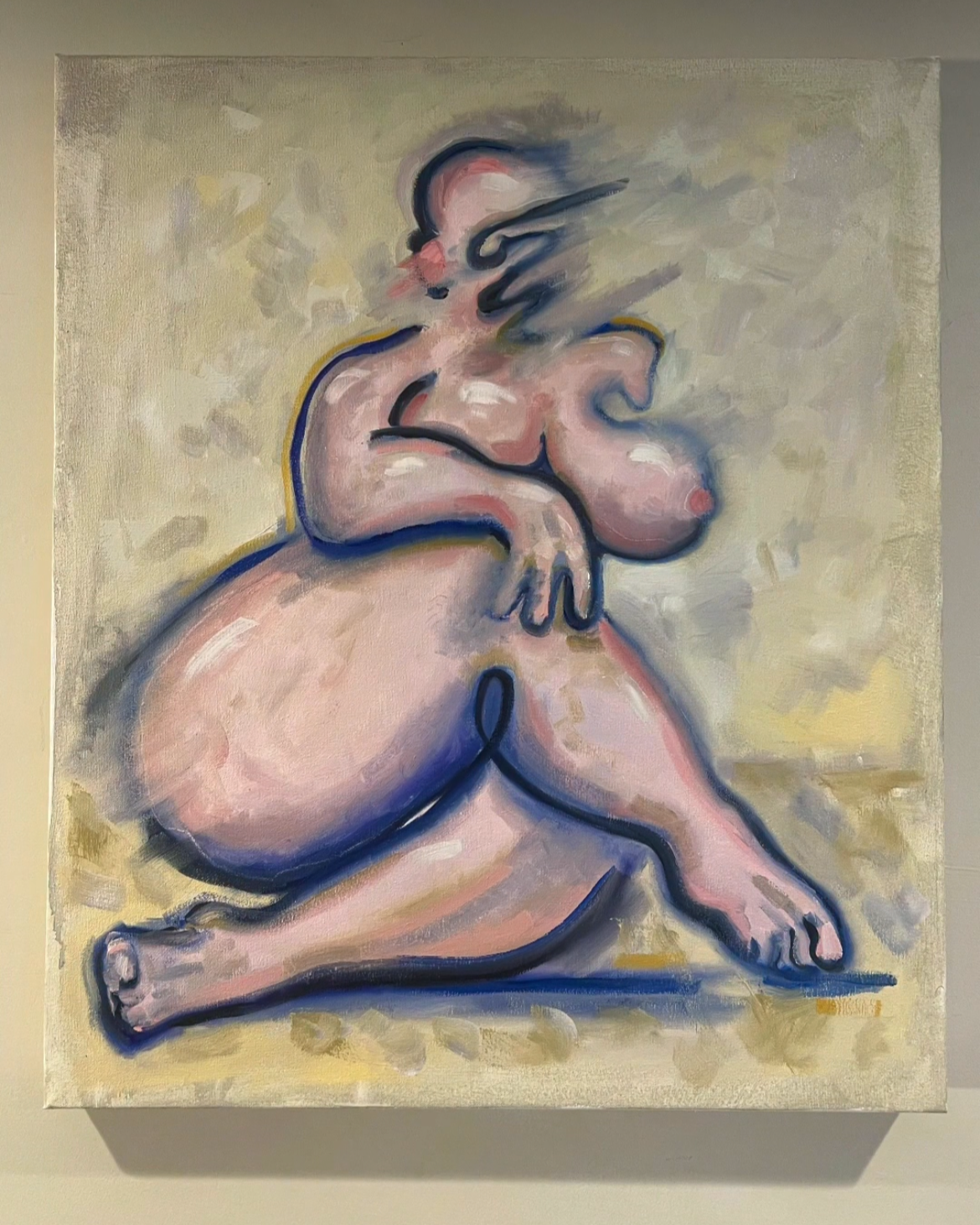 The Athlete 2025, Oil on Canvas