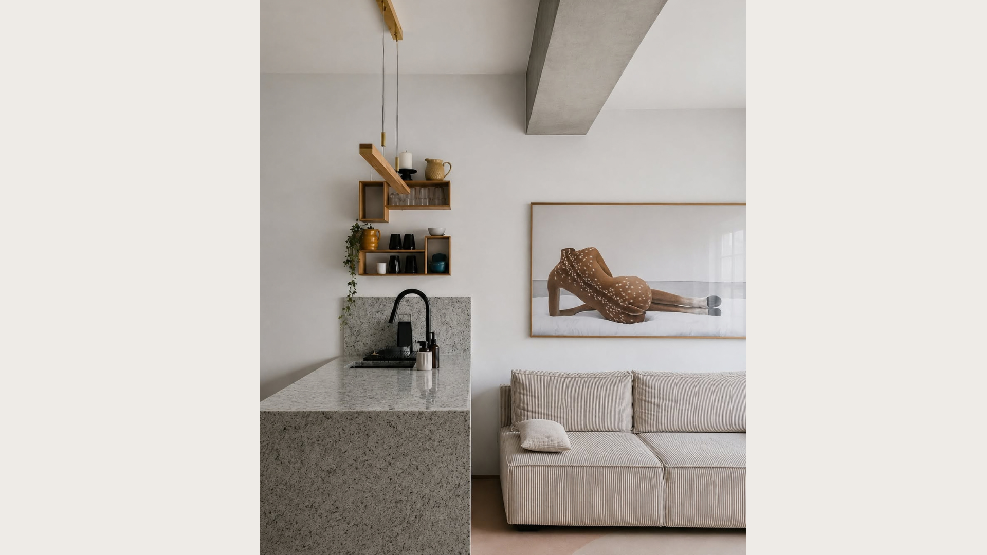 Casita — séjour et cuisine