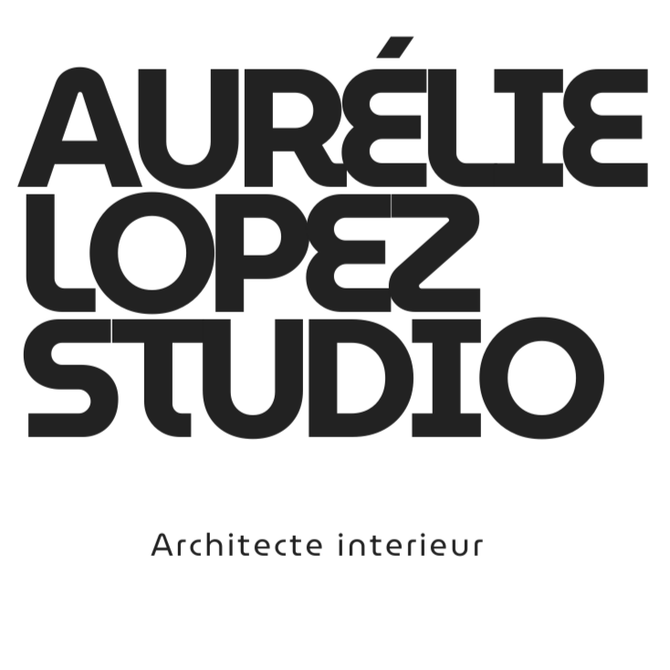 Aurélie Lopez Studio logo, architecture intérieure rénovation appartement hôtel restaurant biarritz pays basque paris