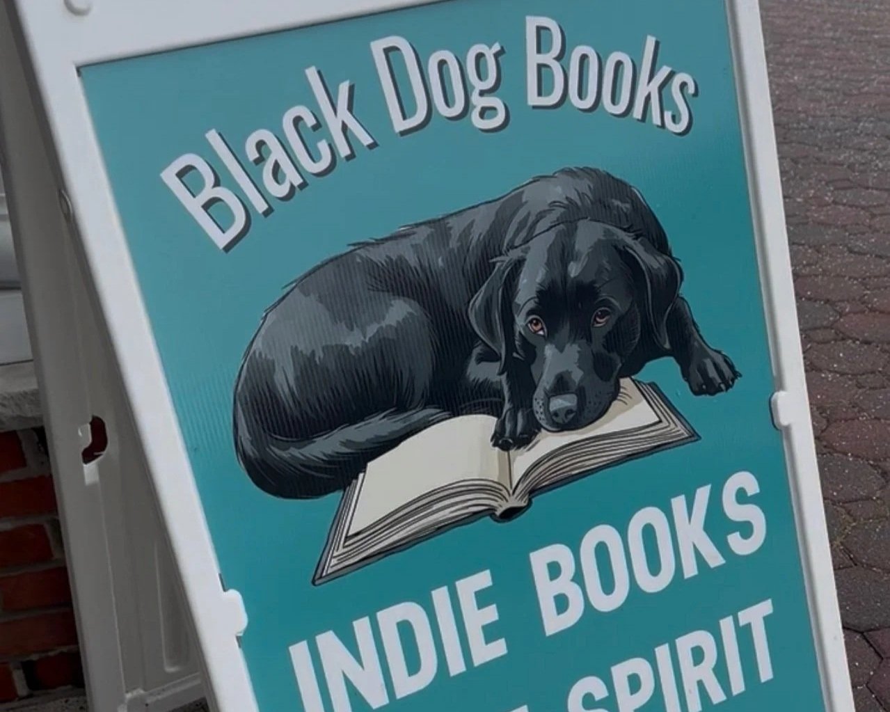 Black Dog Books at Lafayette Township, NJ.