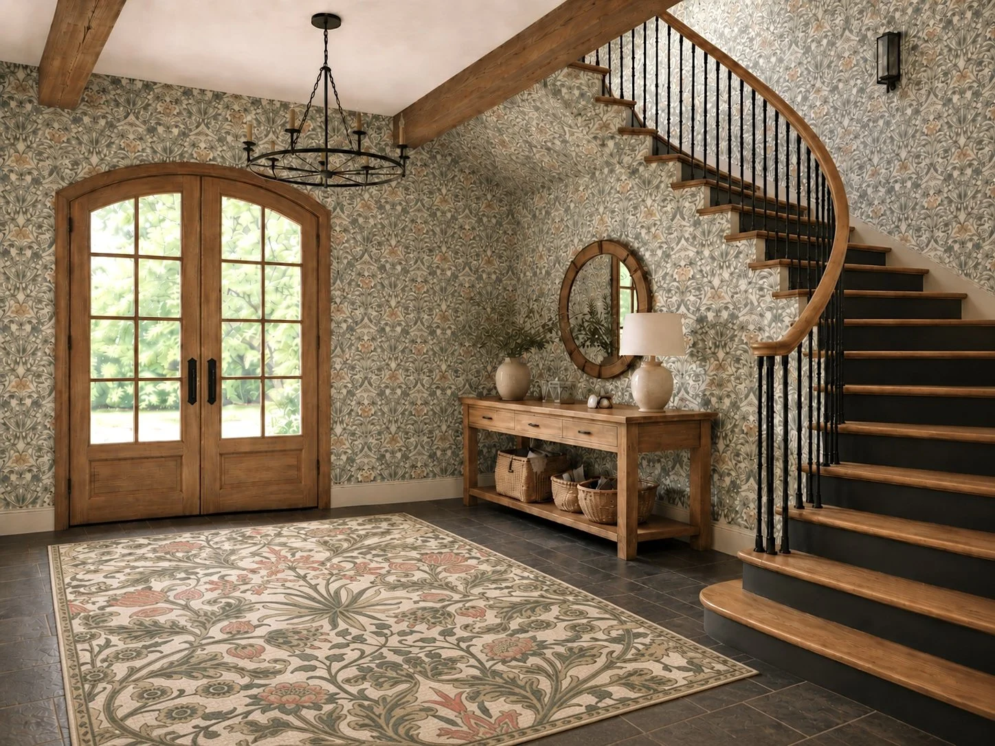 Chatham Foyer Entry William Morris.jpg