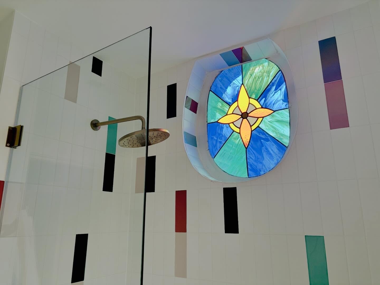 Bringing some old fashioned, natural light into the bathroom.