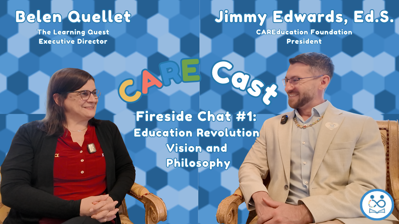 Jimmy Edwards and Belen Quellet discuss partnership in leading the Education Revolution