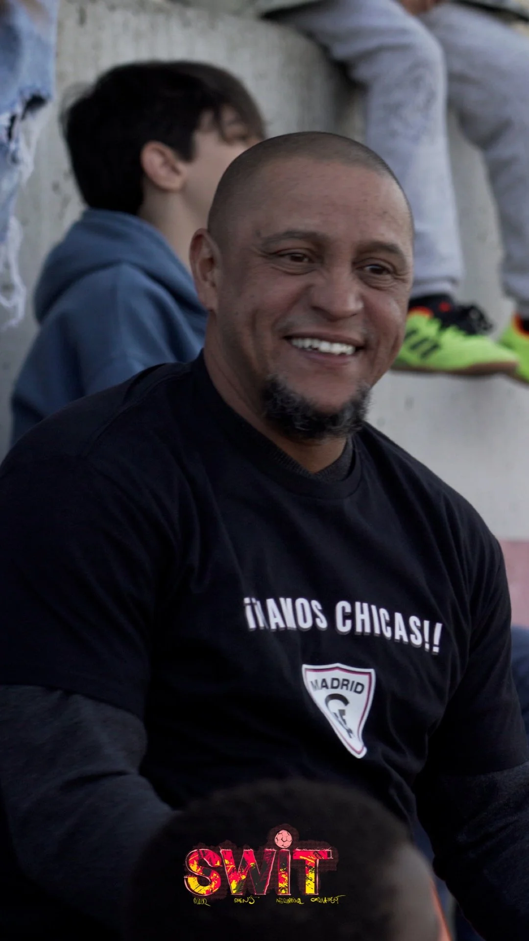 Durante la SWIT CUP tuvimos el placer de recibir la visita de Roberto Carlos, mítico jugador del Real Madrid y la selección brasileña