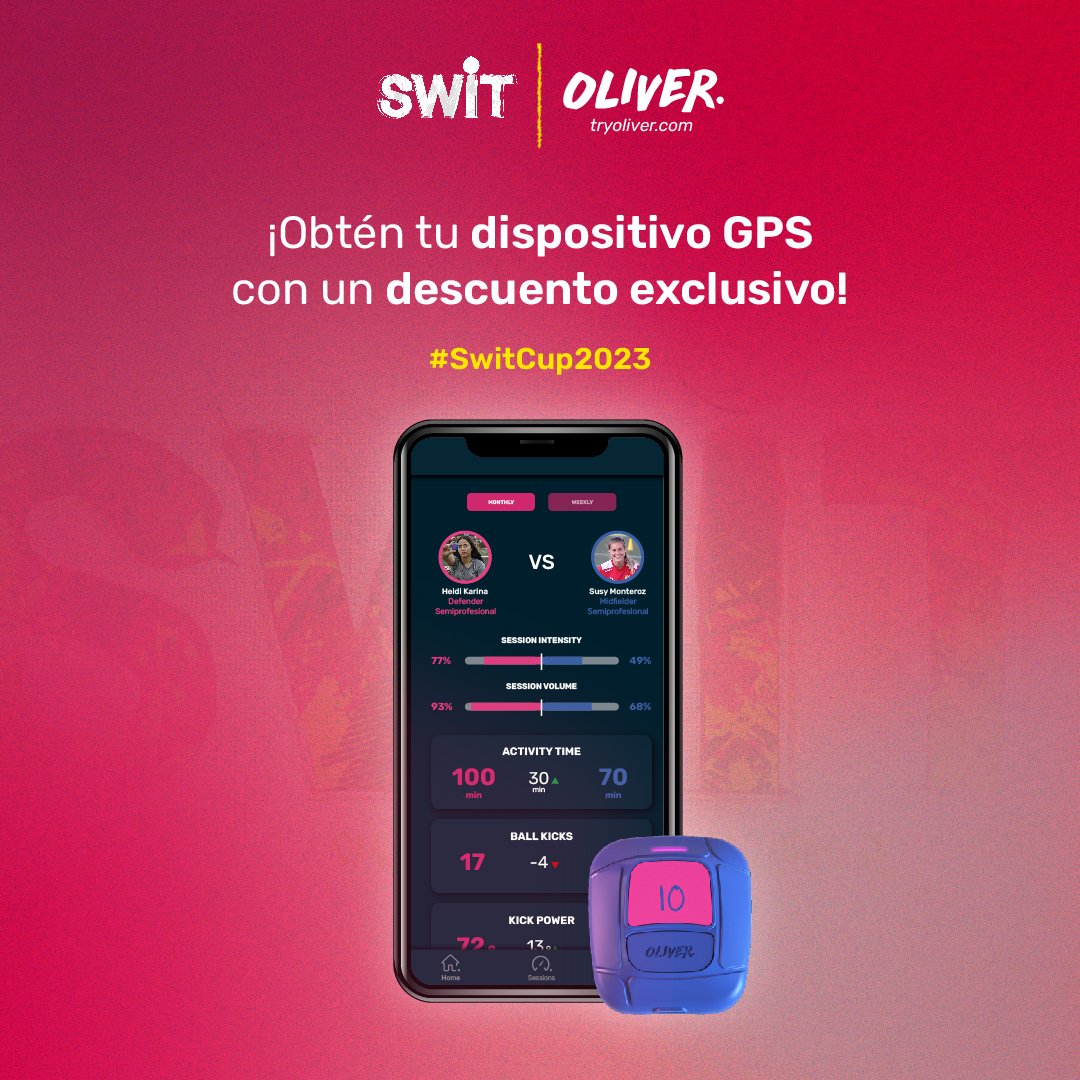 OLIVER, nuevo colaborador tecnológico de SWIT CUP