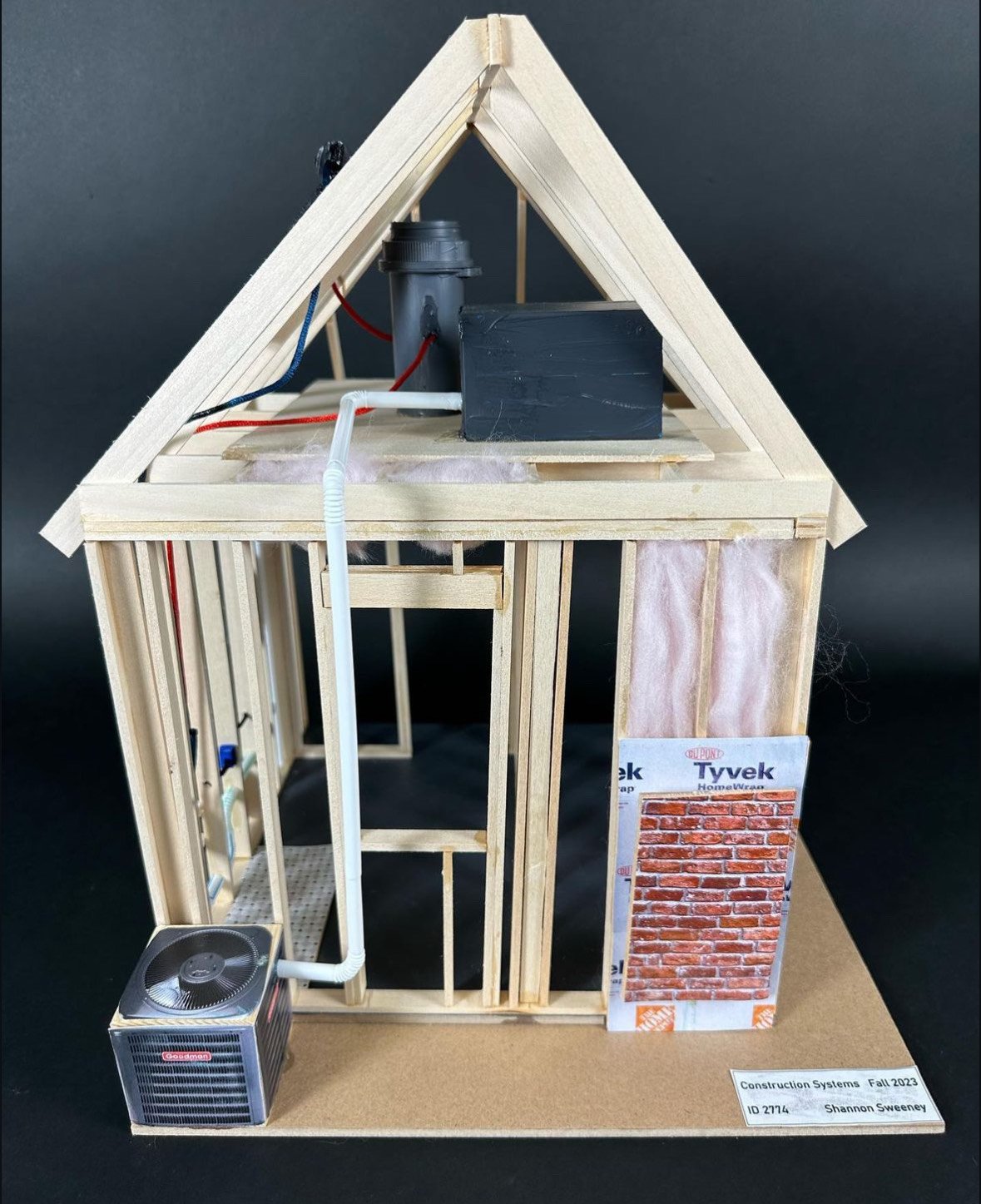 Interior Construction and Systems - 1"-1' Scale Laundry Room
