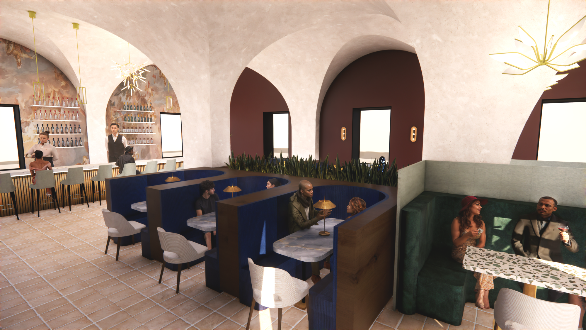 La Dolce Vita Restaurant and Lounge - Main Dining - Junior Year, Study Abroad Semester
