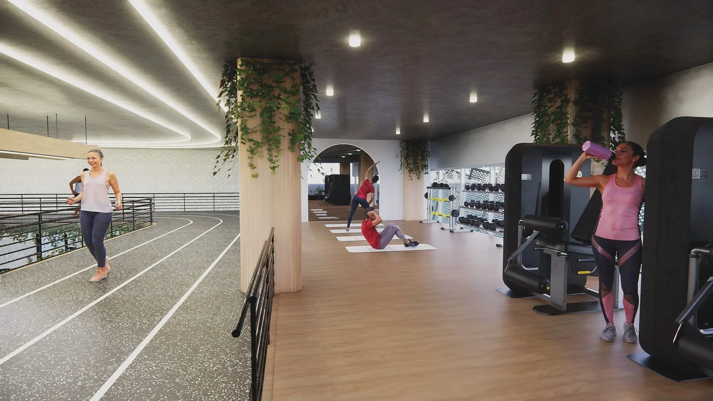 Riverview Recreation and Wellness - Trackside Fitness Zone - Senior Year, Capstone