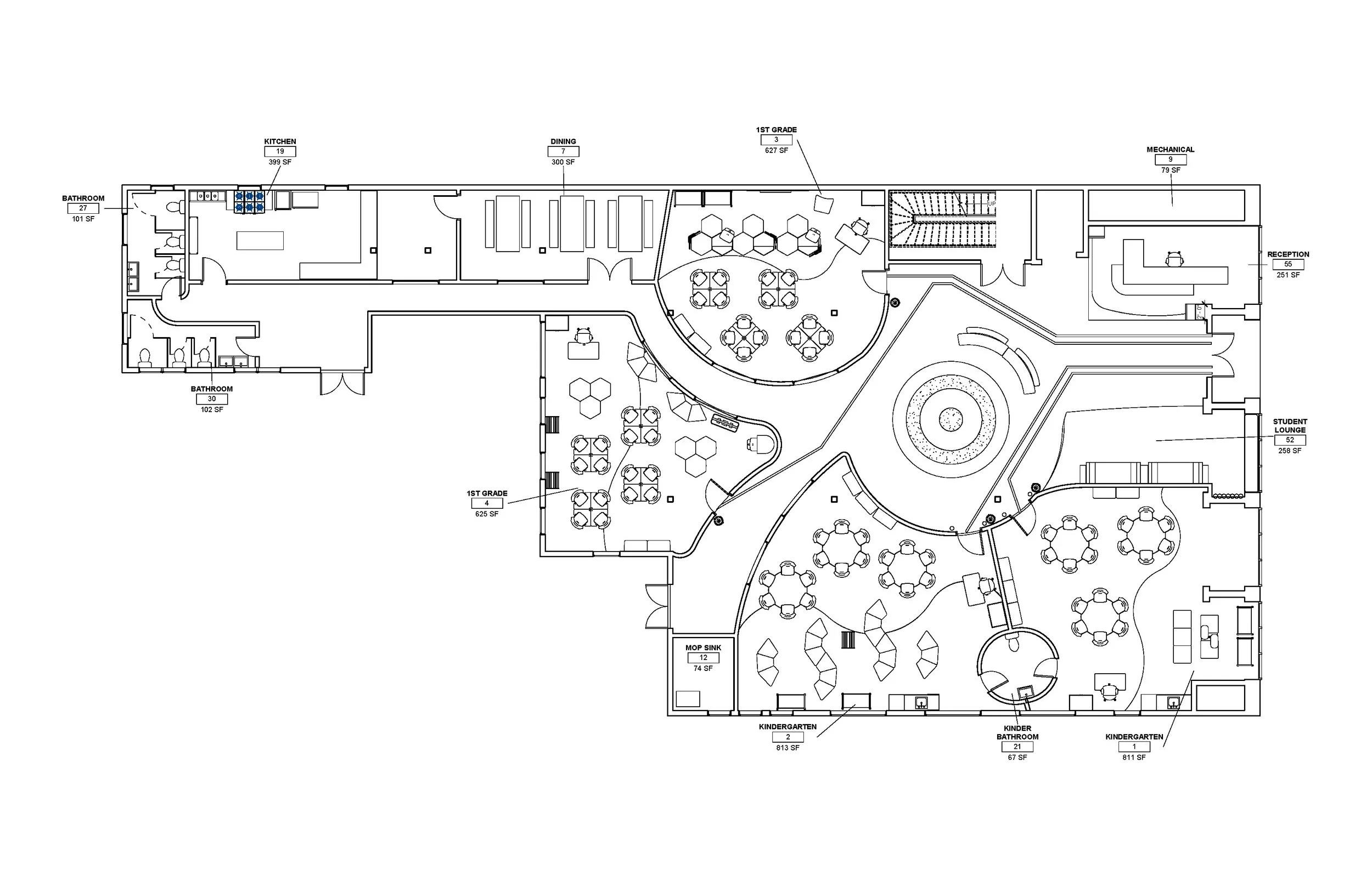 Brightview Elementary - Floor Plan - Sophomore Year