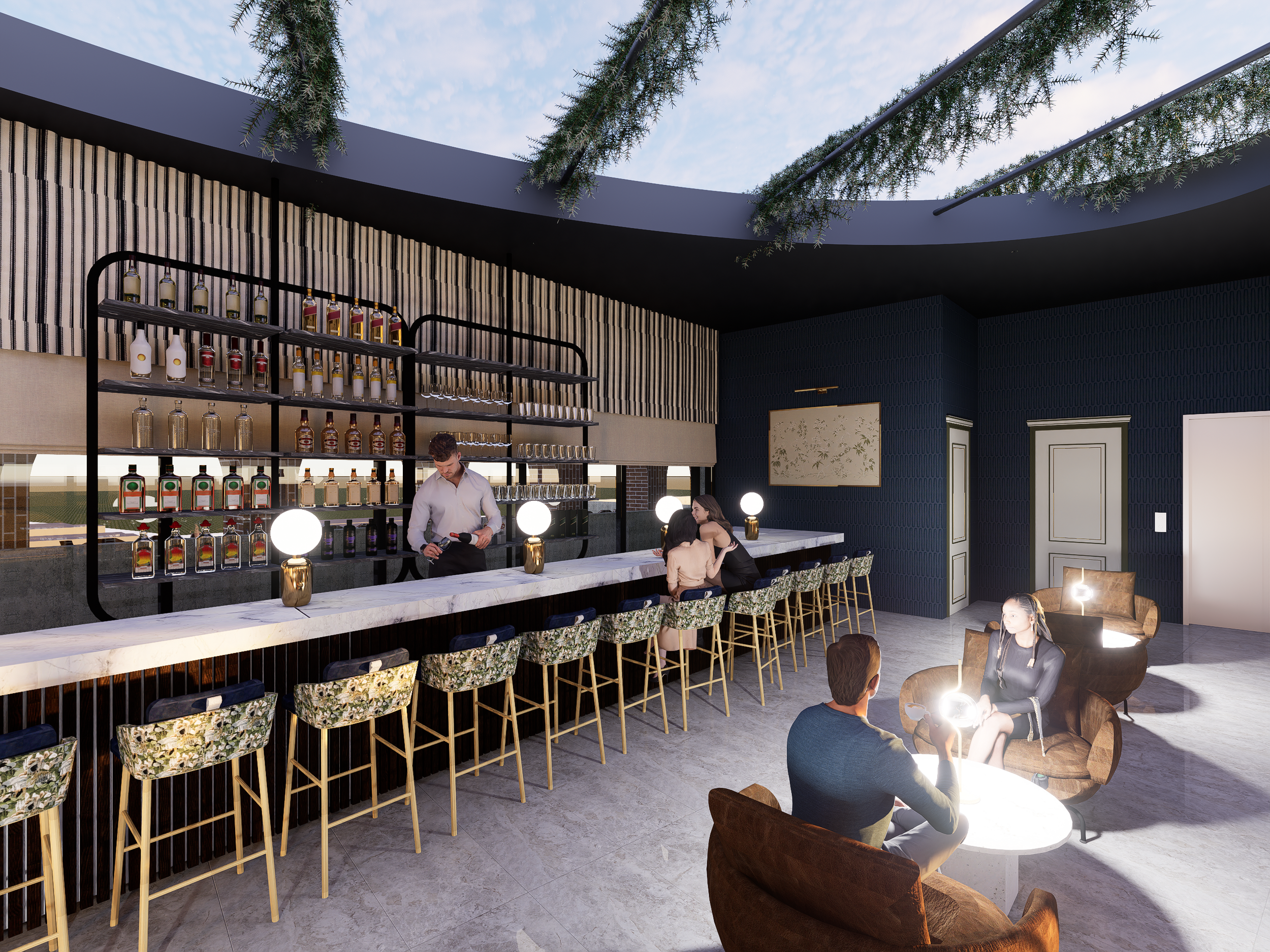 Maison Du Rivage - Rooftop Bar - Senior Year