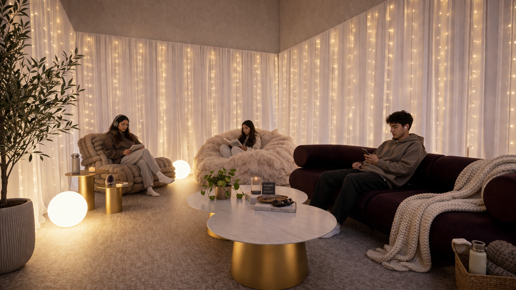 Riverview Recreation and Wellness - Sensory Decompression Room - Senior Year, Capstone