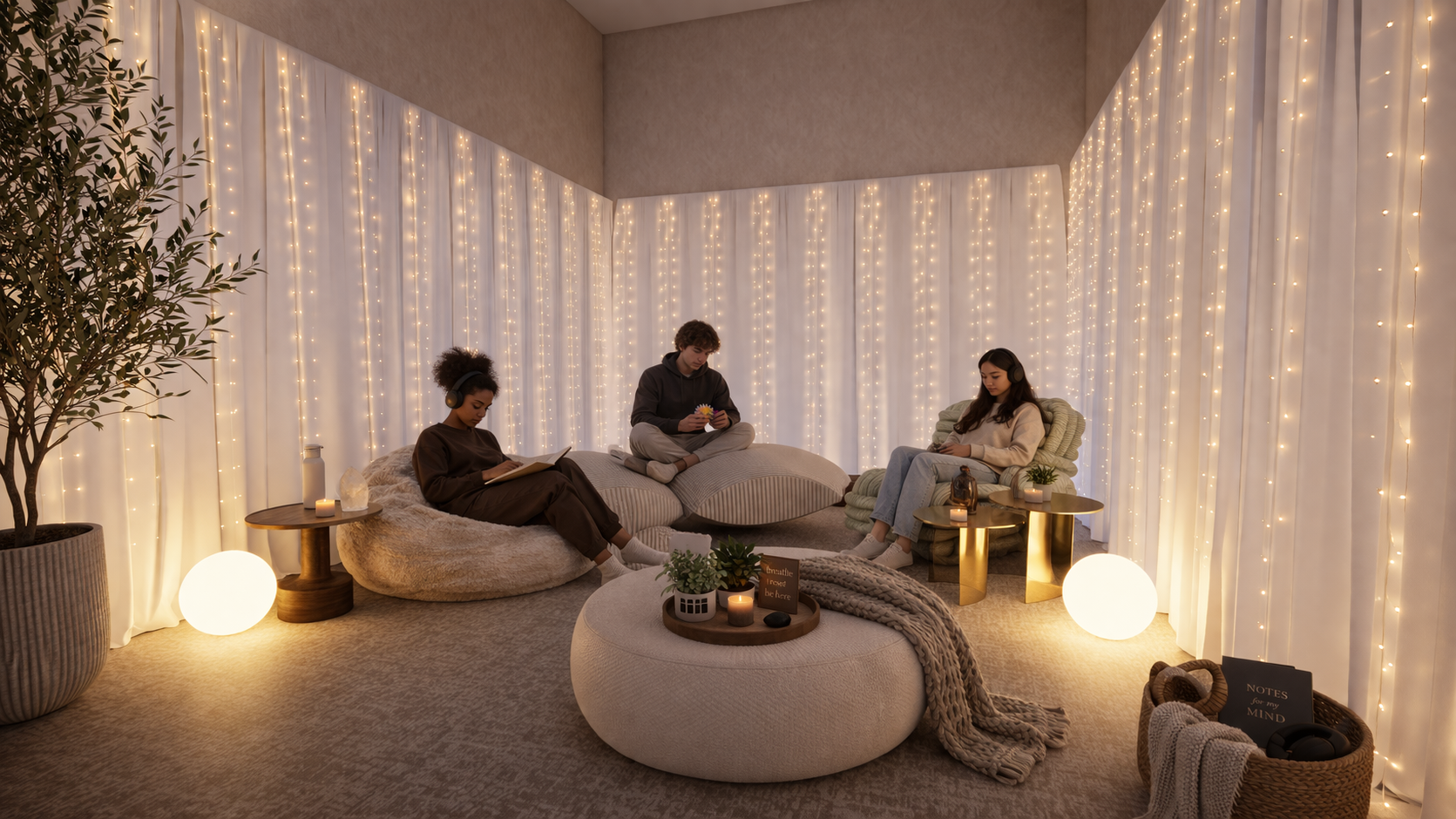 Riverview Recreation and Wellness - Sensory Decompression Room - Senior Year, Capstone