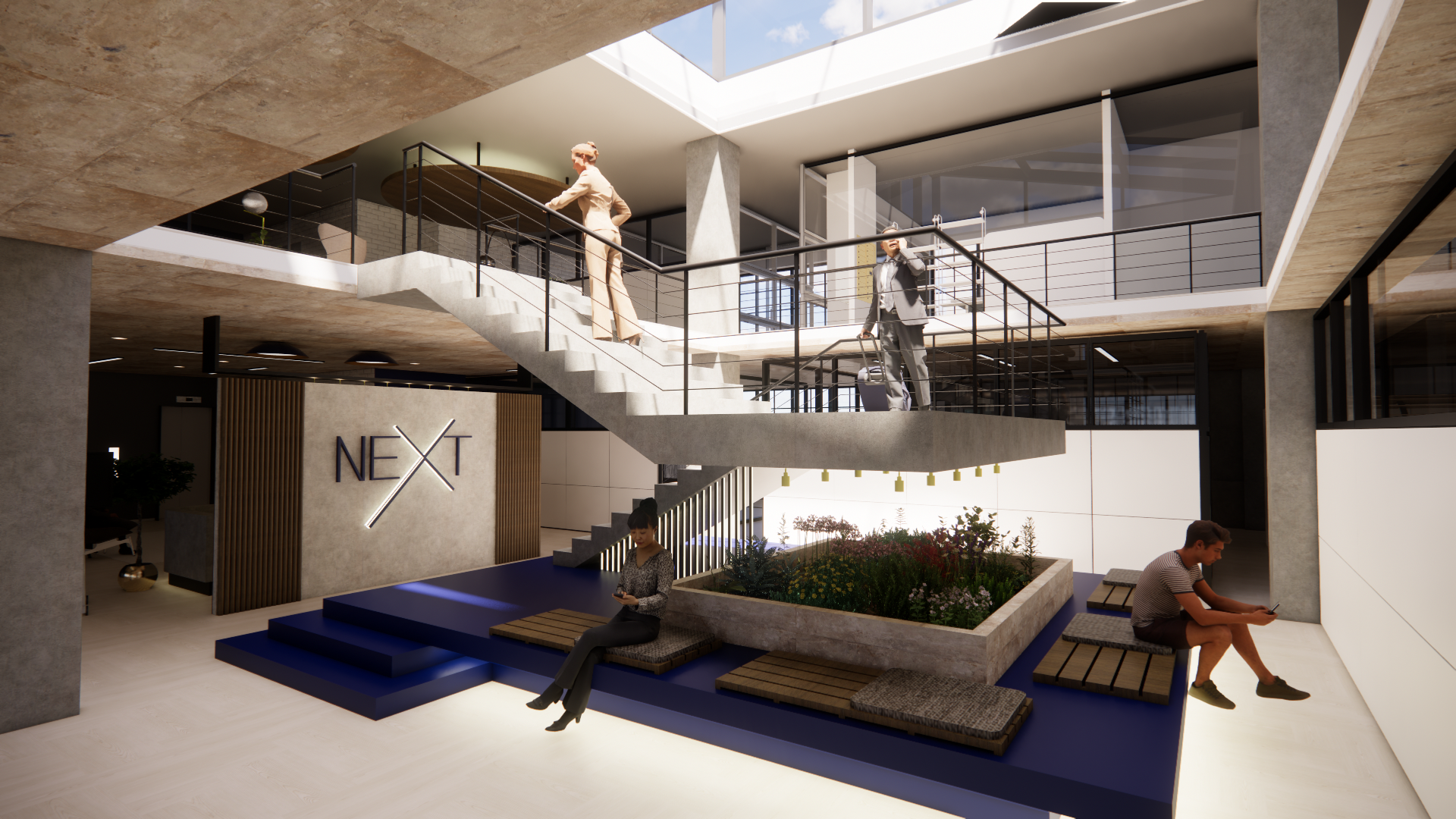 Steelcase NEXT Competition - Monumental Staircase - Junior Year