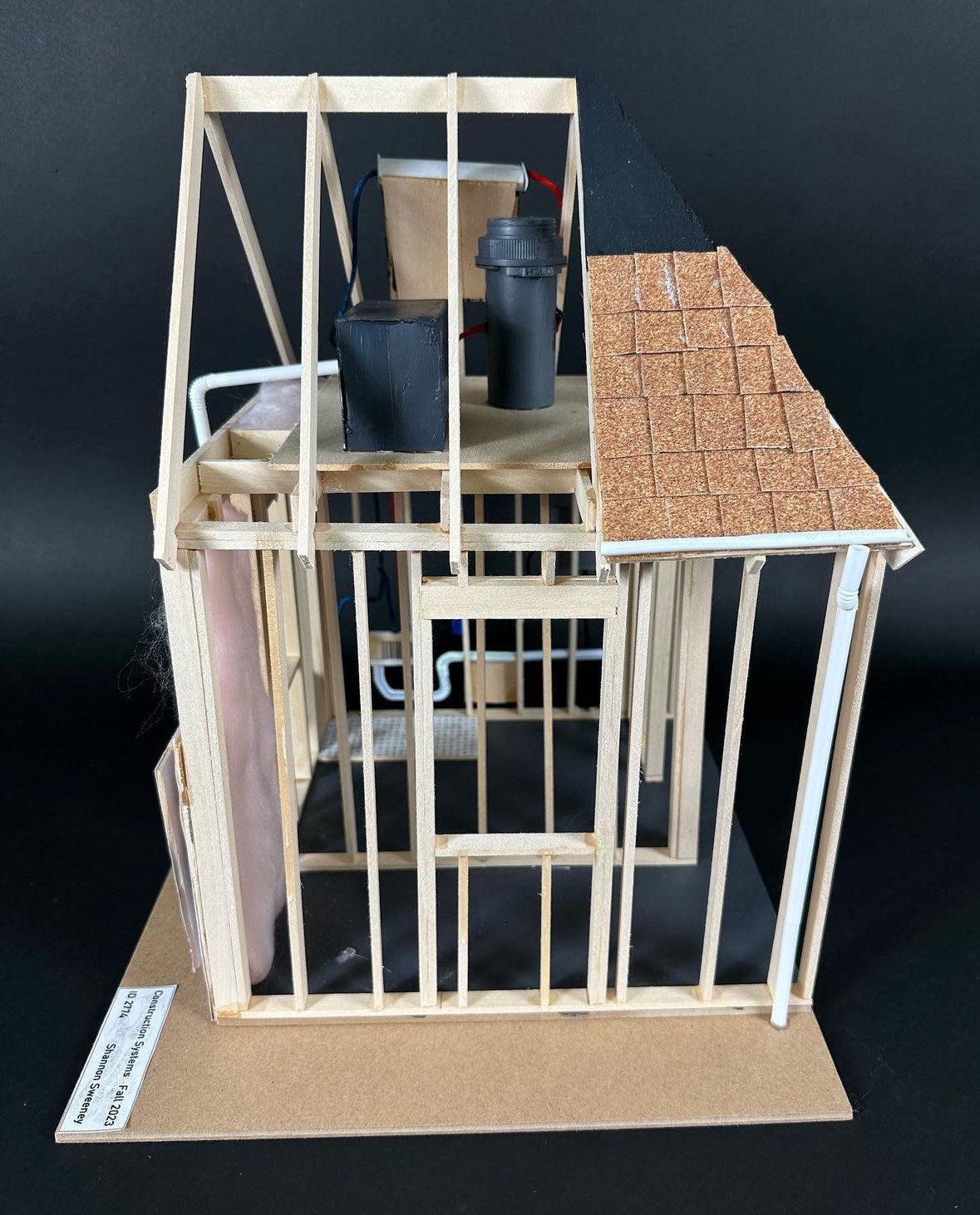 Interior Construction and Systems - 1"-1' Scale Laundry Room