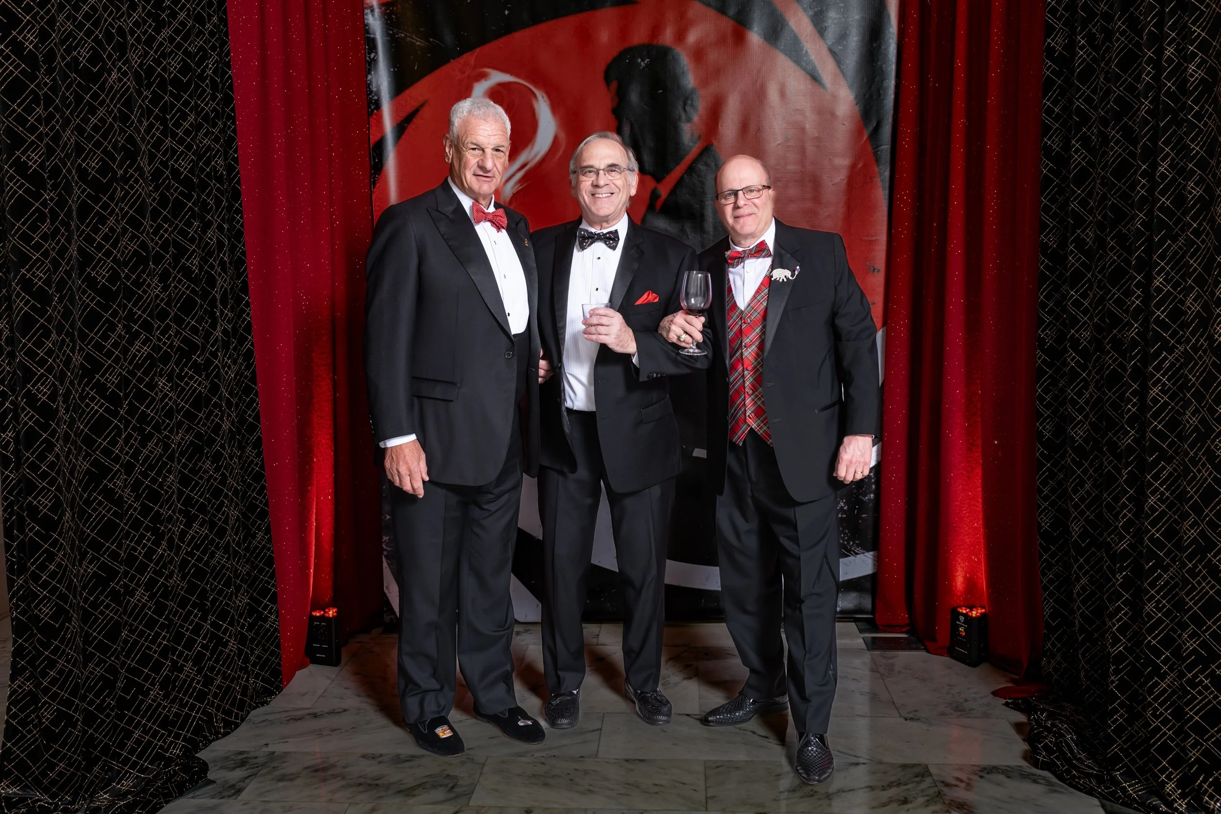 Christmas Party 2025 James Bond Backdrop 2