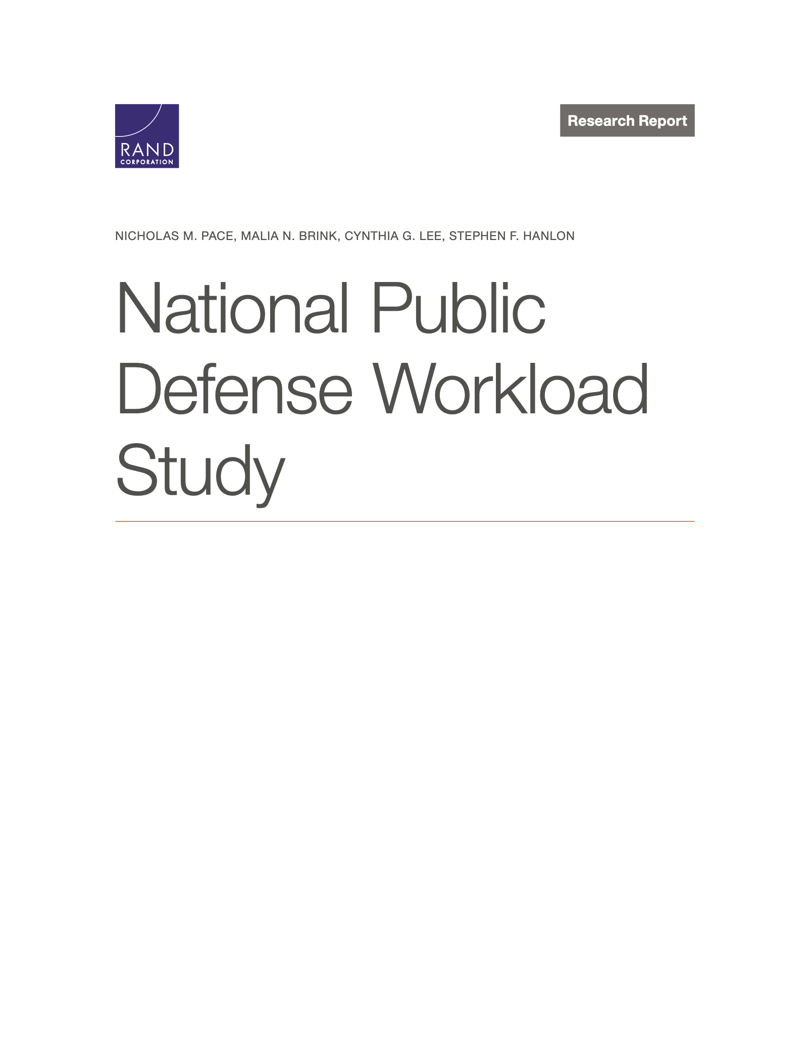National Public Defense Workload Study - RAND (PDF)