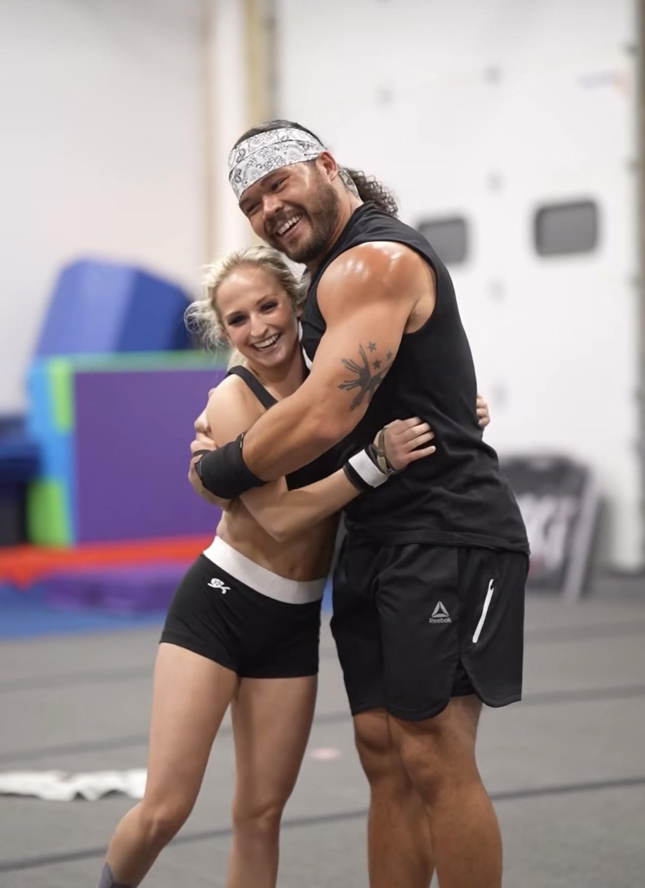 Hailry D'Lynn and Kollin Cockroll  Week 2 Cheerlebrity Guest Instructors