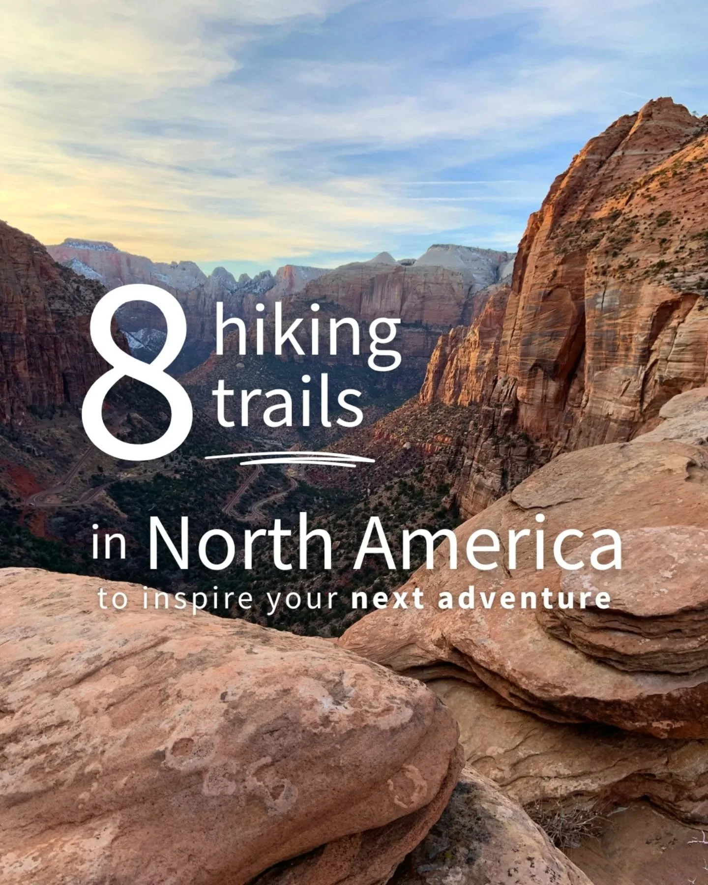 North America is packed with trails that feel unreal&mdash;glacier viewpoints, desert cliffs, alpine lakes, and wild coastal forests. If you&rsquo;re planning your next hiking trip in the U.S., Canada, or Mexico, these are some of the trails worth pu