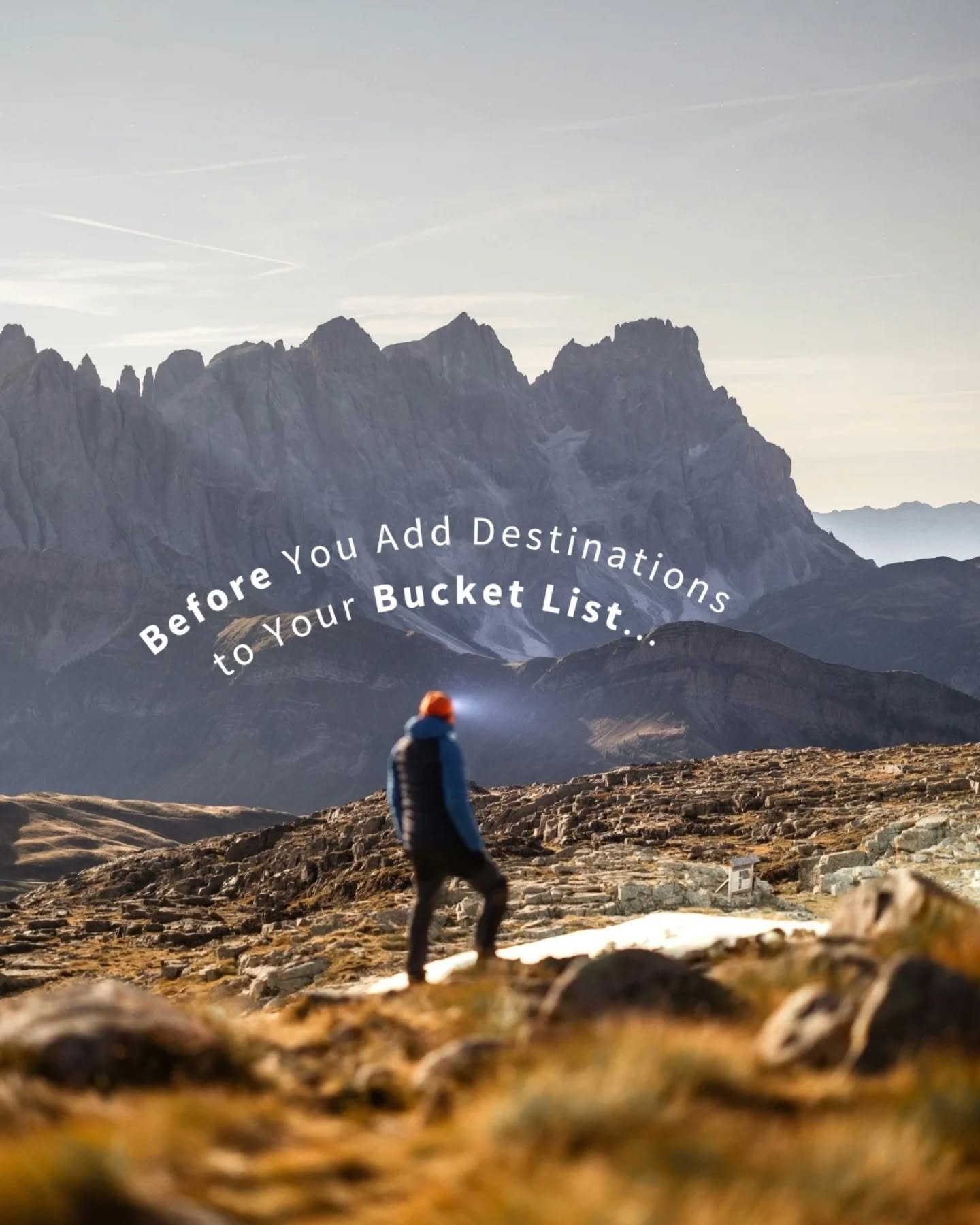 We tend to build bucket lists around names on a map. But the trips we remember most rarely start that way.

They start with a feeling: the need to slow down, to feel small, to be taken care of, or to be deeply surprised.

When you design your travel 