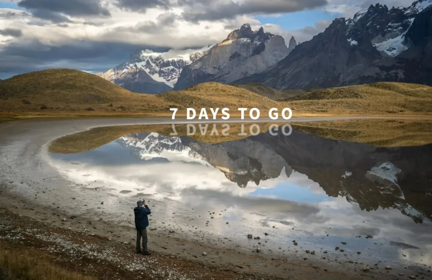 Some adventures remain on the bucket list year-after-year. Ours is about to begin. We meet at @TheSingularSantiago in 7 days, then make our way south to @TierraHotels Patagonia. 🗻

If you are not joining us, we&rsquo;ll be sharing our experience as 
