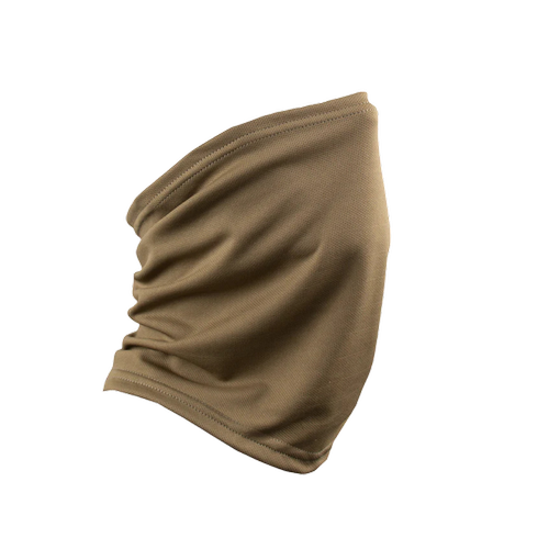 Beige neck gaiter buff