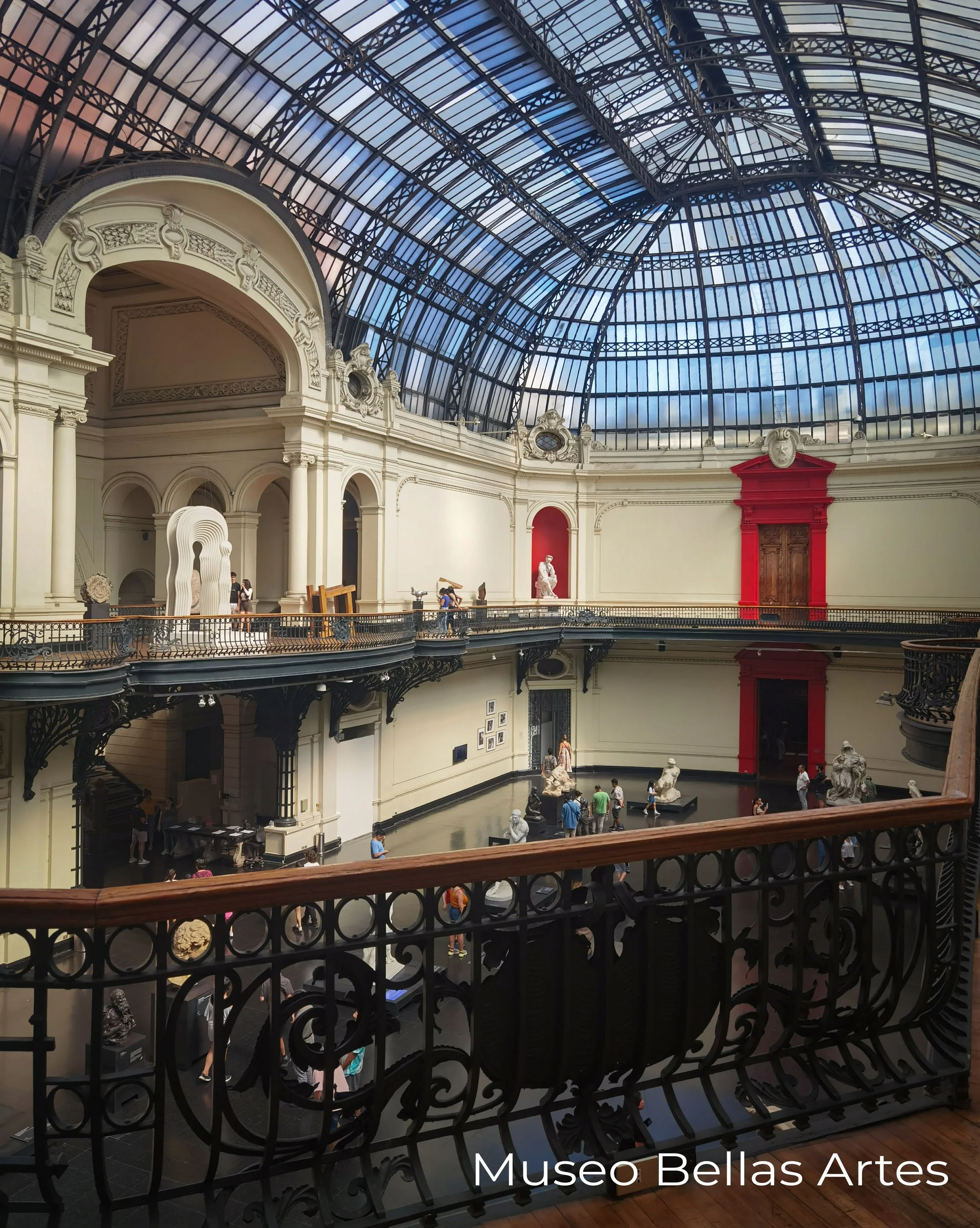 Museo Nacional de Bellas Artes in Santiago, Chile