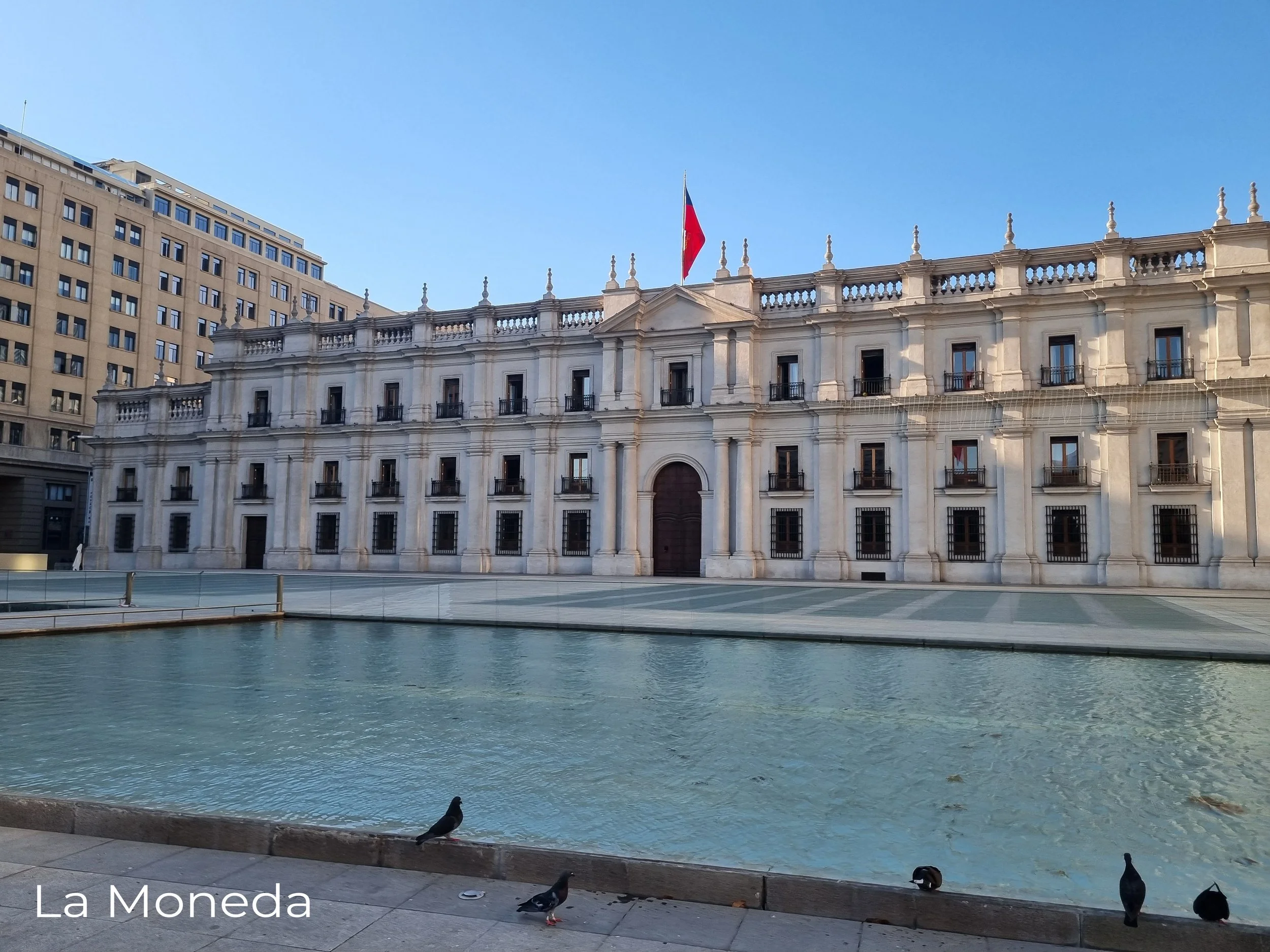 La Moneda presidential palace in Santiago, Chile