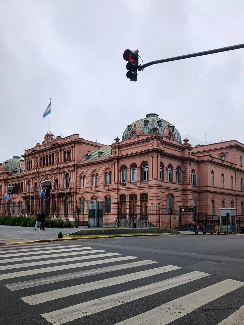The Casa Rosada presidential palace in Buenos Aires, Argentina
