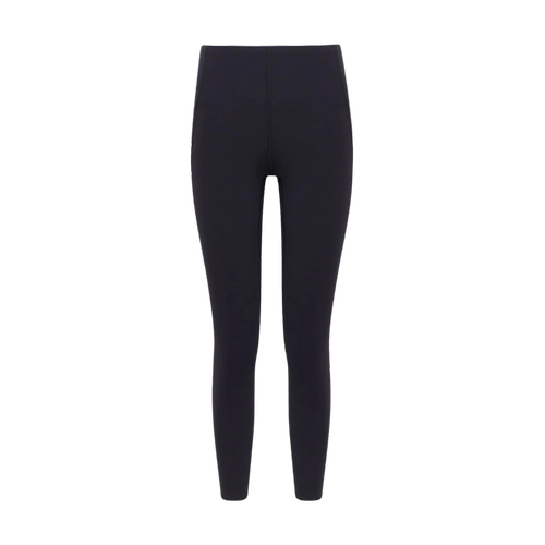 Black high-waisted athletic leggings