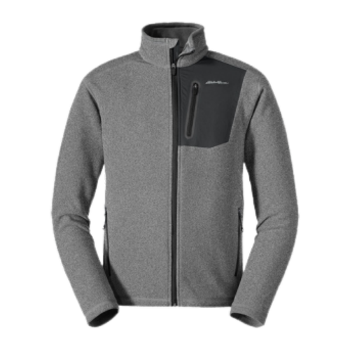 Grey insulating outdoor jacket