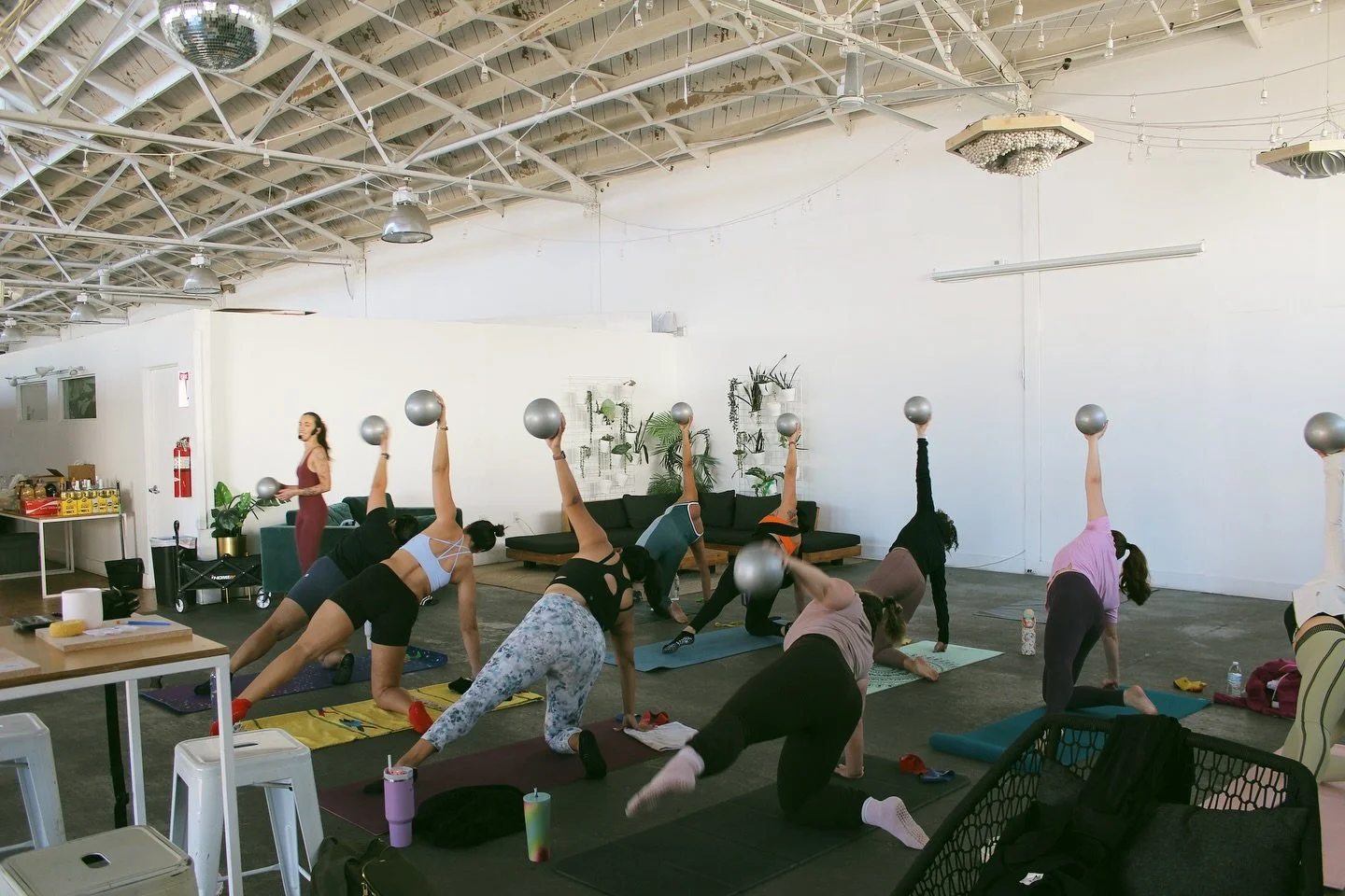 We had the best morning moving, laughing, and getting a little spooky🎃 
Pilates first with the lovely Elena, then painting Halloween cups made by @shop.isiko 
Such a fun way to kick off fall with everyone.