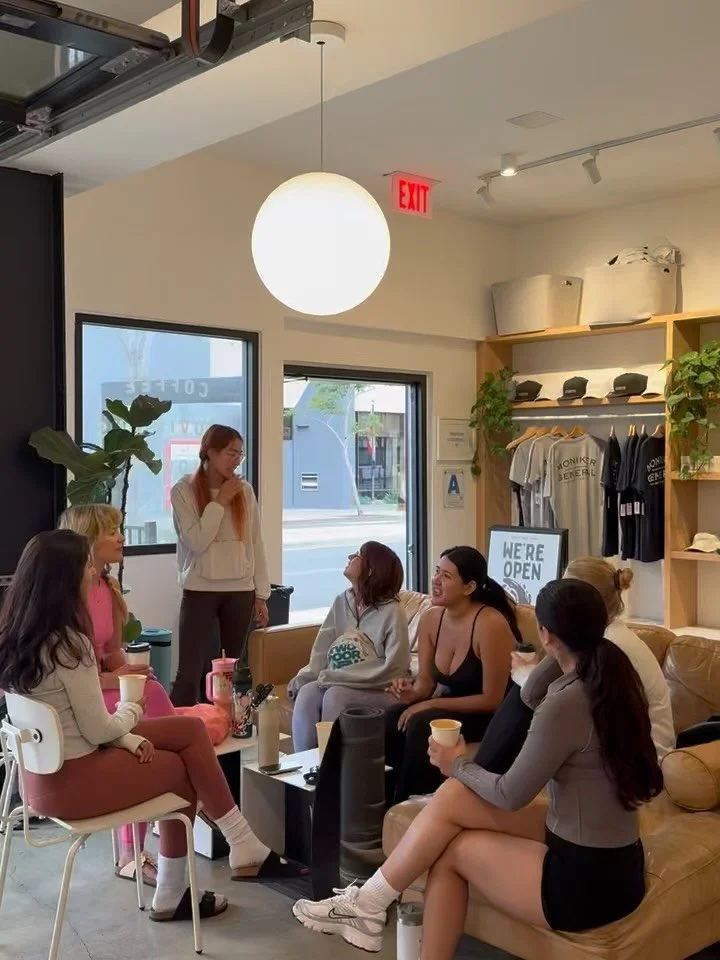 Rise &amp; Grind ☀️☕️
Sunrise Pilates + coffee at @monikercoffee in North Park
Feb 12 &bull; 6:30am
Start your day feeling good- spots are limited due to smaller space 🤎