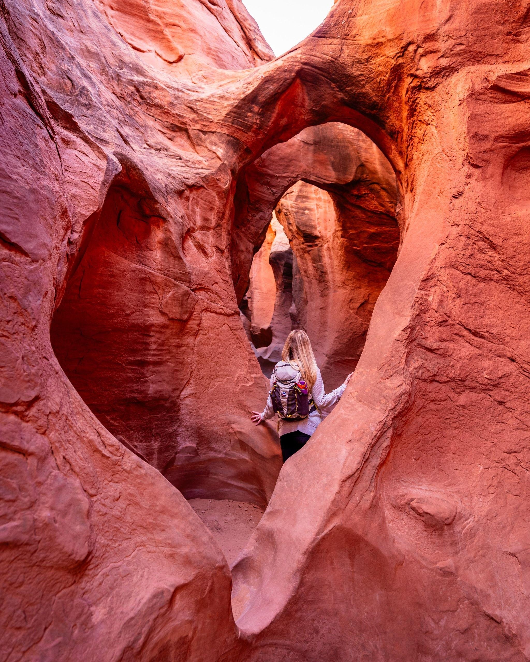 Peek-a-boo canyon