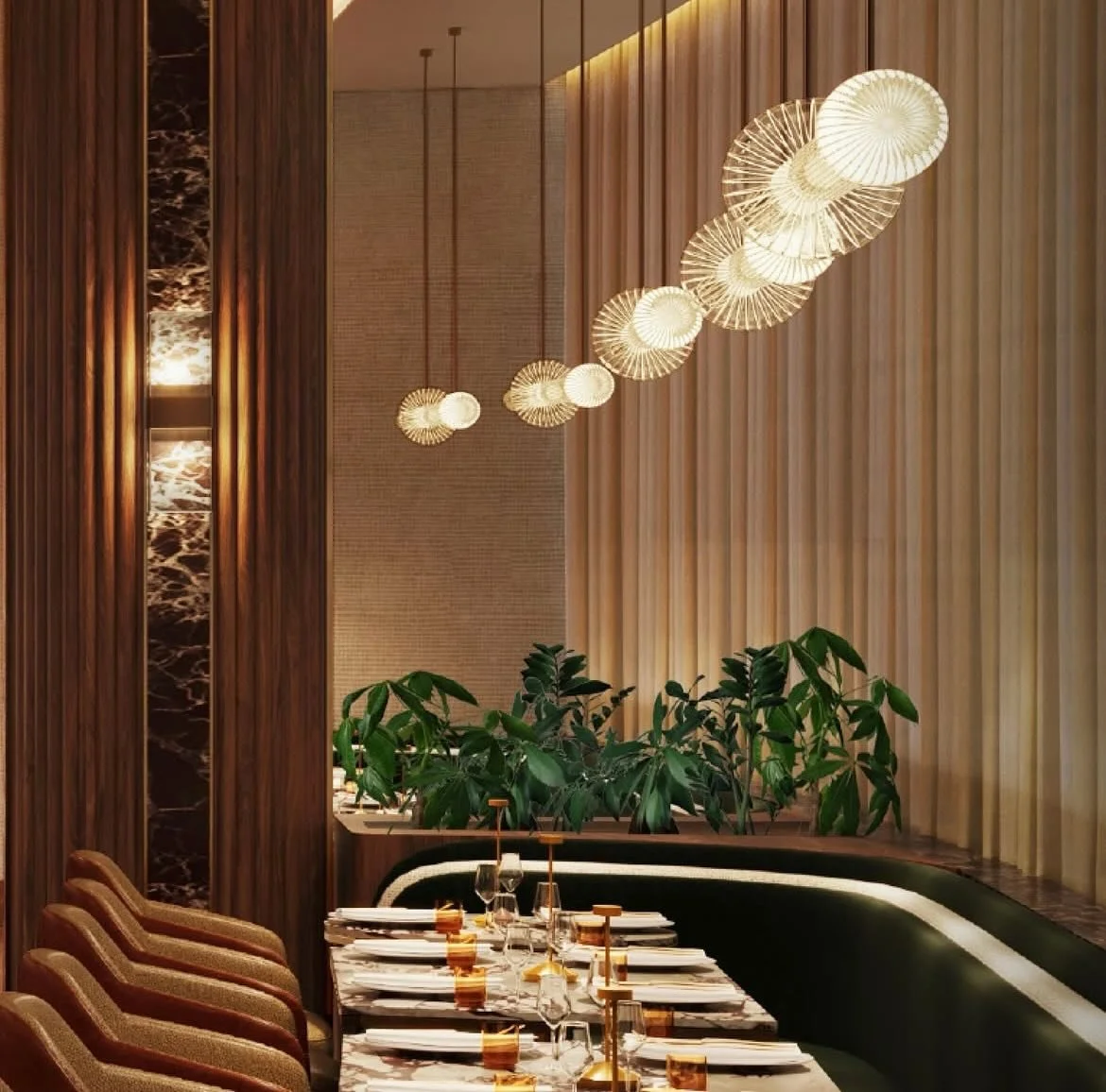 ✨Big windows, bigger statements ✨
We recently installed large-scale window treatments at 1587 Prime, the brand-new steakhouse from Travis Kelce &amp; Patrick Mahomes. We know all too well that these custom sheers will bring elegance, drama, and just 