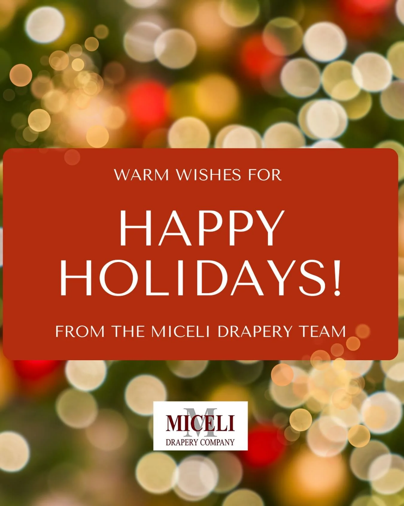 Happy Holidays! 🤍
Thank you to our wonderful team, clients and friends for a wonderful year. Wishing everyone a joyful holiday season and looking forward to what&rsquo;s to come in the year ahead! 
Holiday office hours: Closed 12/24-12/26 and 12/31-