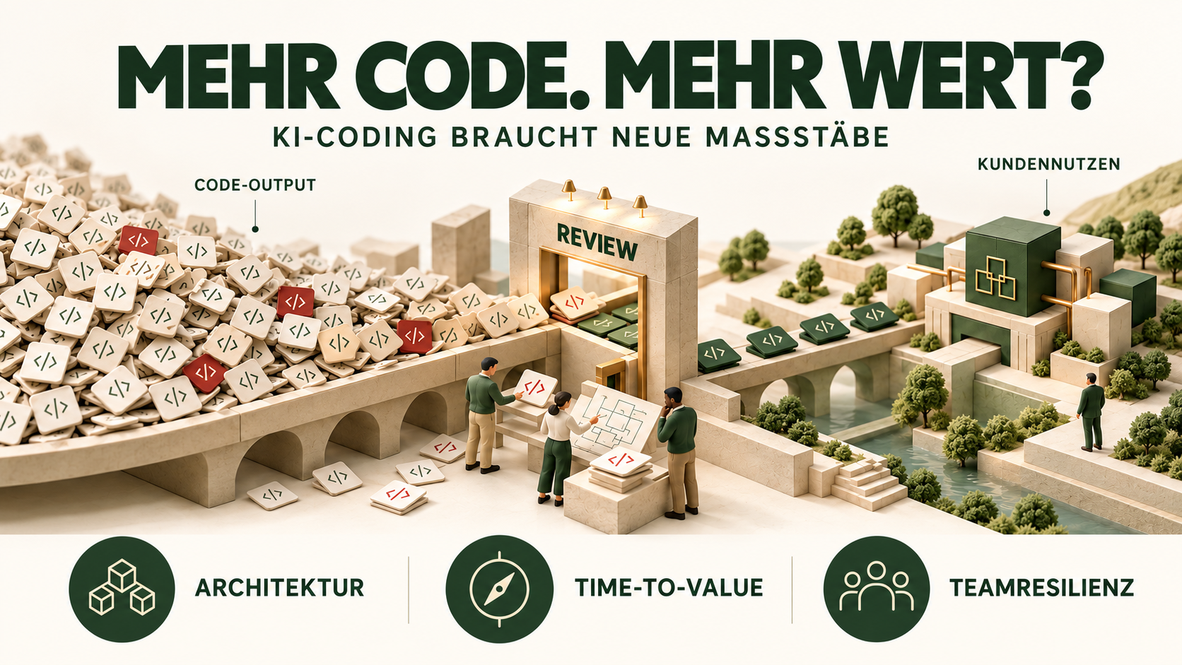 Mit KI-Coding funktionieren die alten KPIs für Entwickler- und Teambewertung nicht mehr.