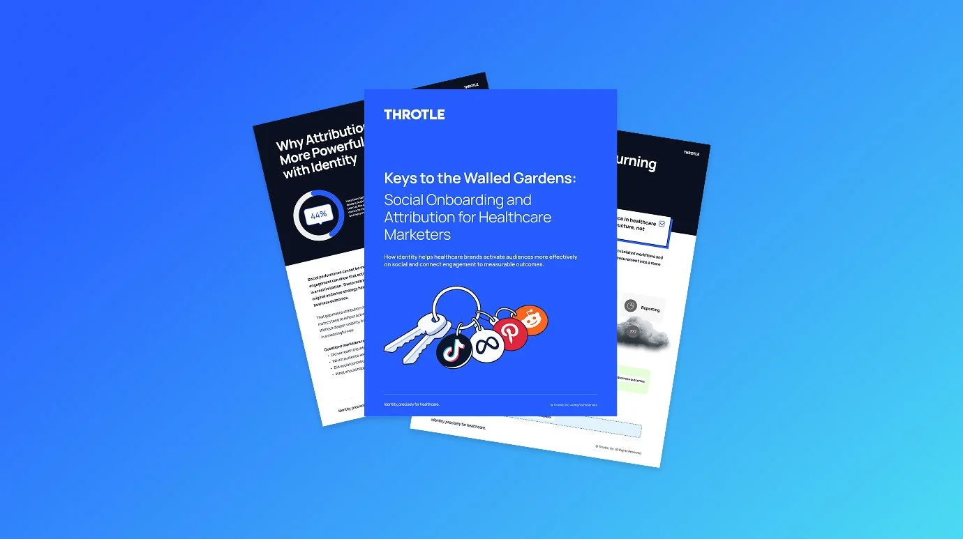 Ebook: Keys to the Walled Gardens: Social Onboarding and Attribution for Healthcare Marketers