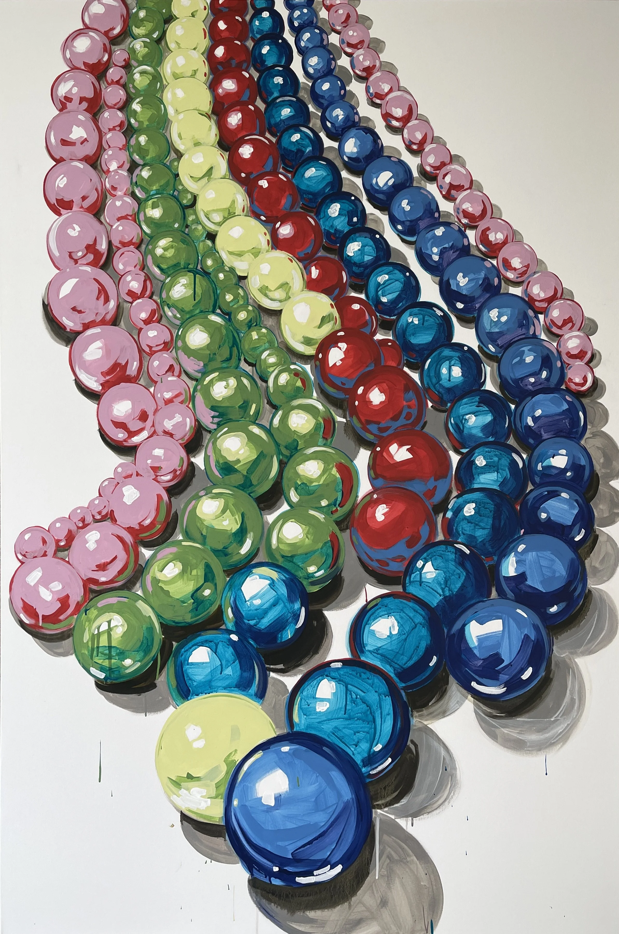 Carte Blanche.  48" x 72", Oil Painting