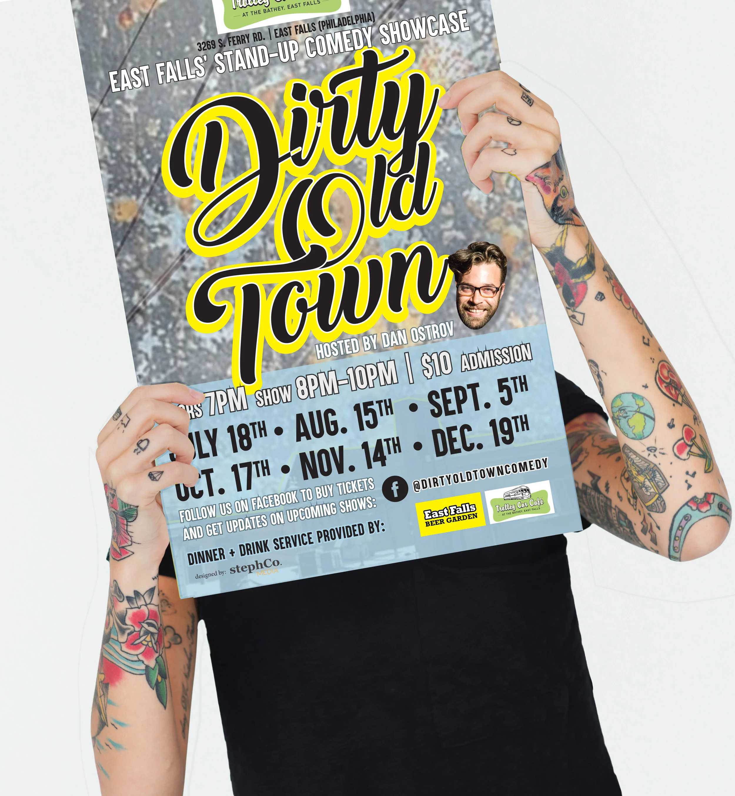 Pictured Above: Promo poster designed by StephCoMedia.