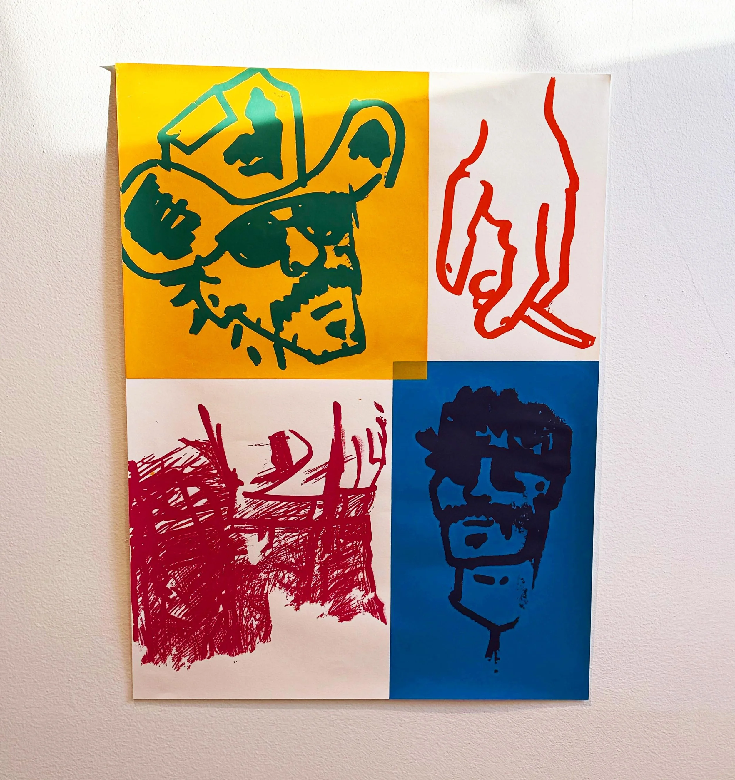 Staredown 🚬

Message me if interested!! 

Screen Print. 7 editions. 23&rdquo;x17&rdquo;