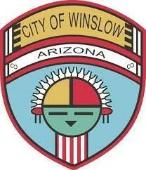 Winslow city emblem with Native American design